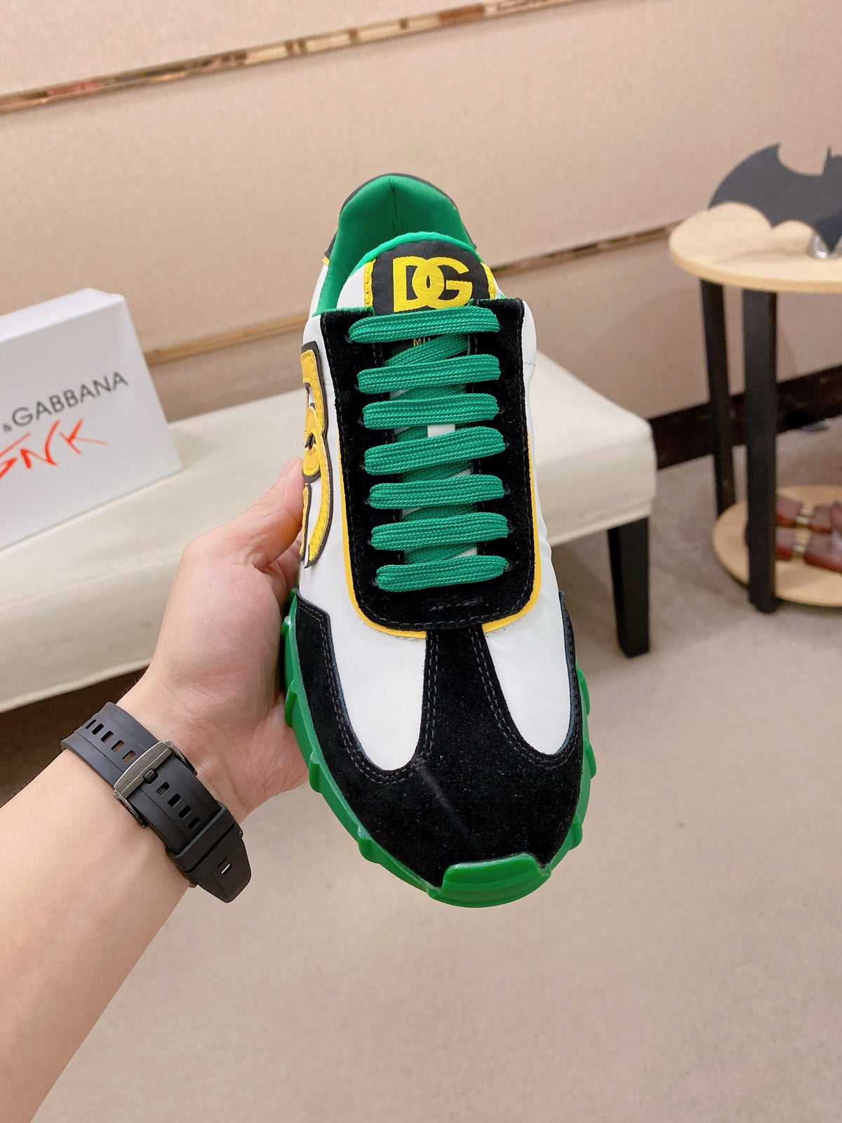 Dolce & Gabbana DG Couple's Athletic Casual Sneakers