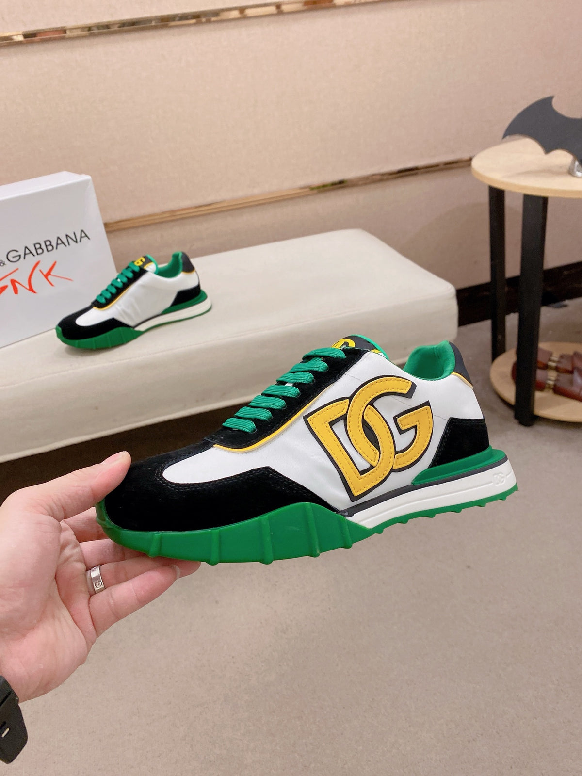 Dolce & Gabbana DG Couple's Athletic Casual Sneakers