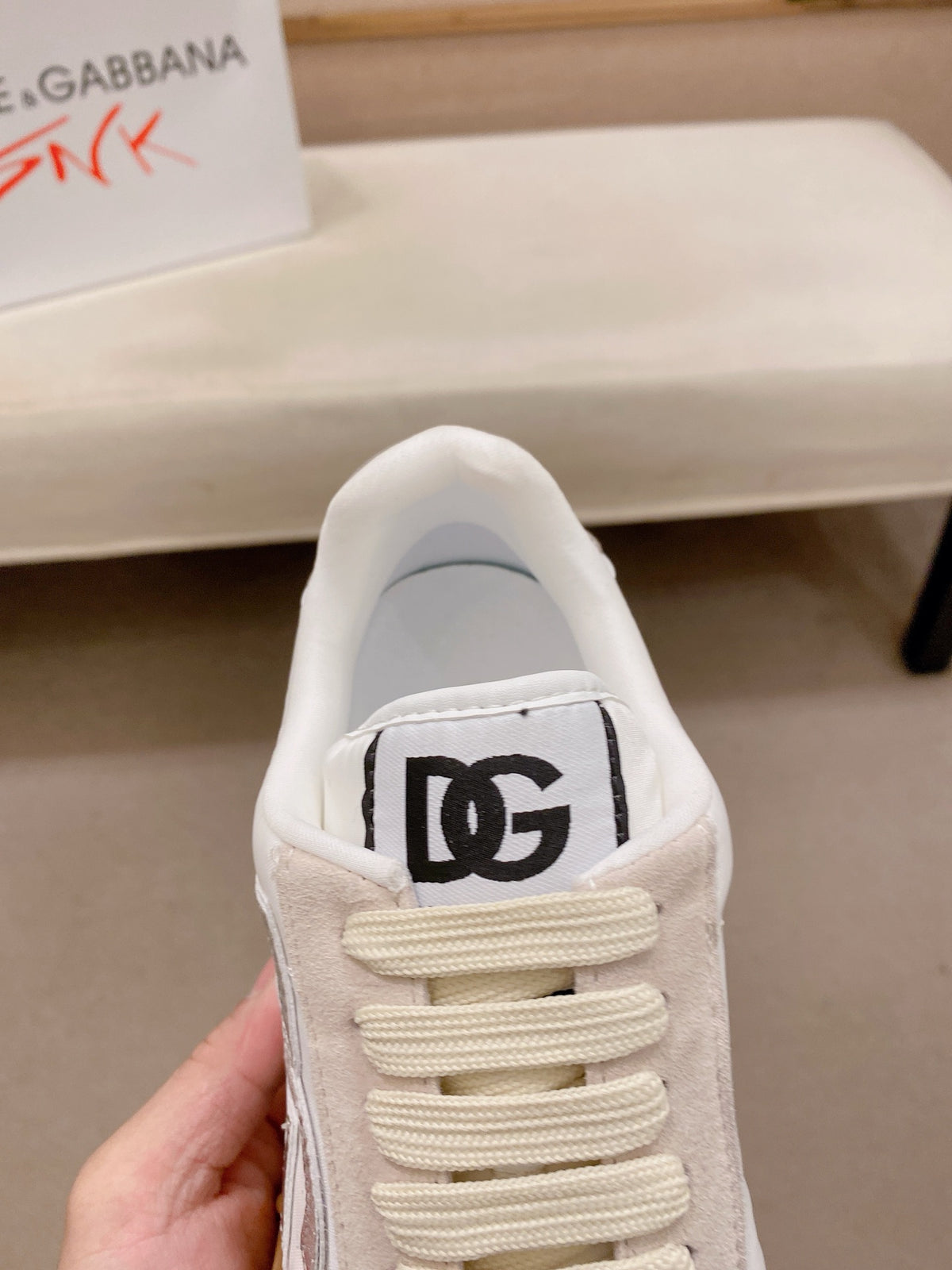Dolce & Gabbana DG Couple's Athletic Casual Sneakers