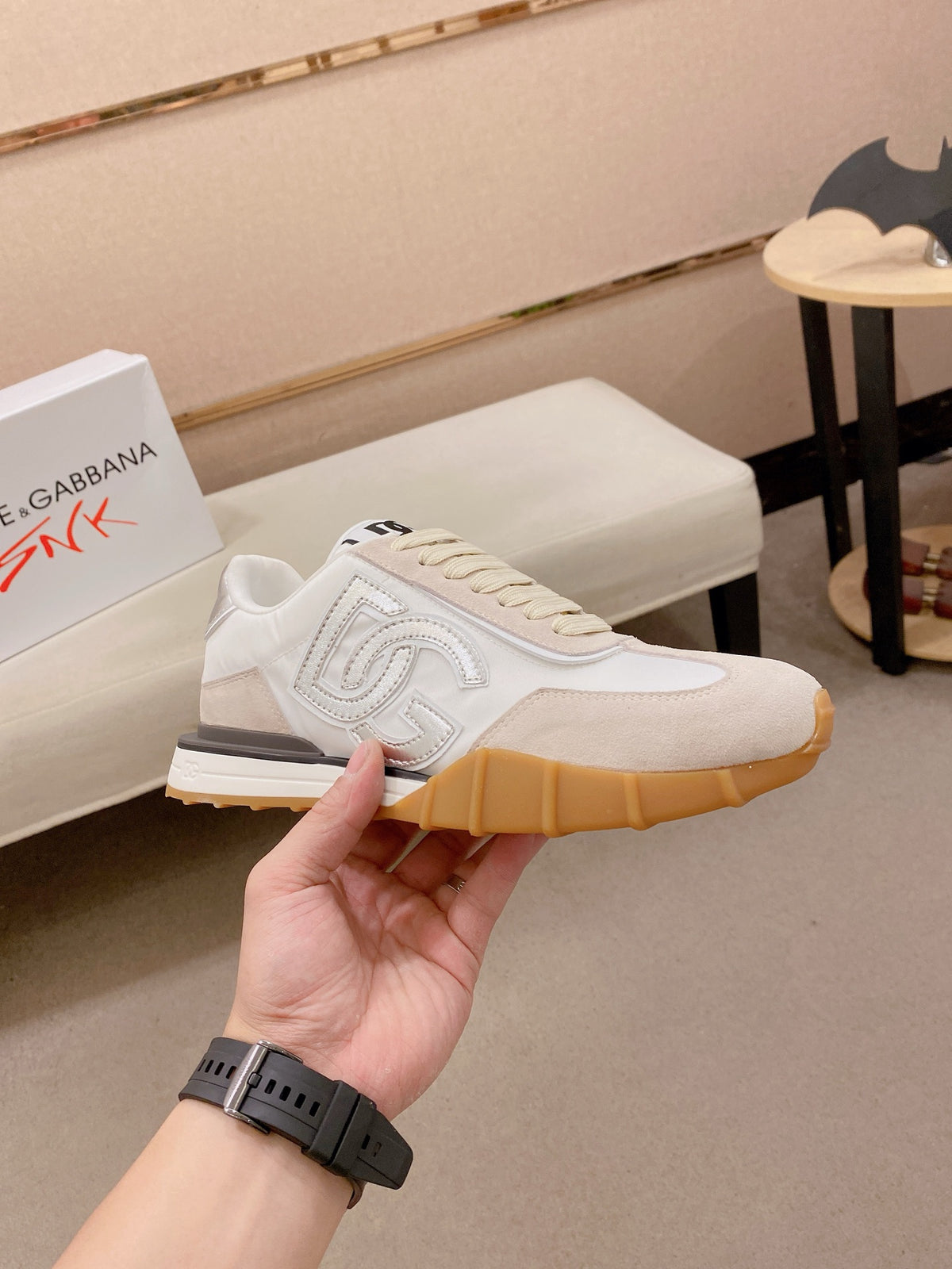 Dolce & Gabbana DG Couple's Athletic Casual Sneakers