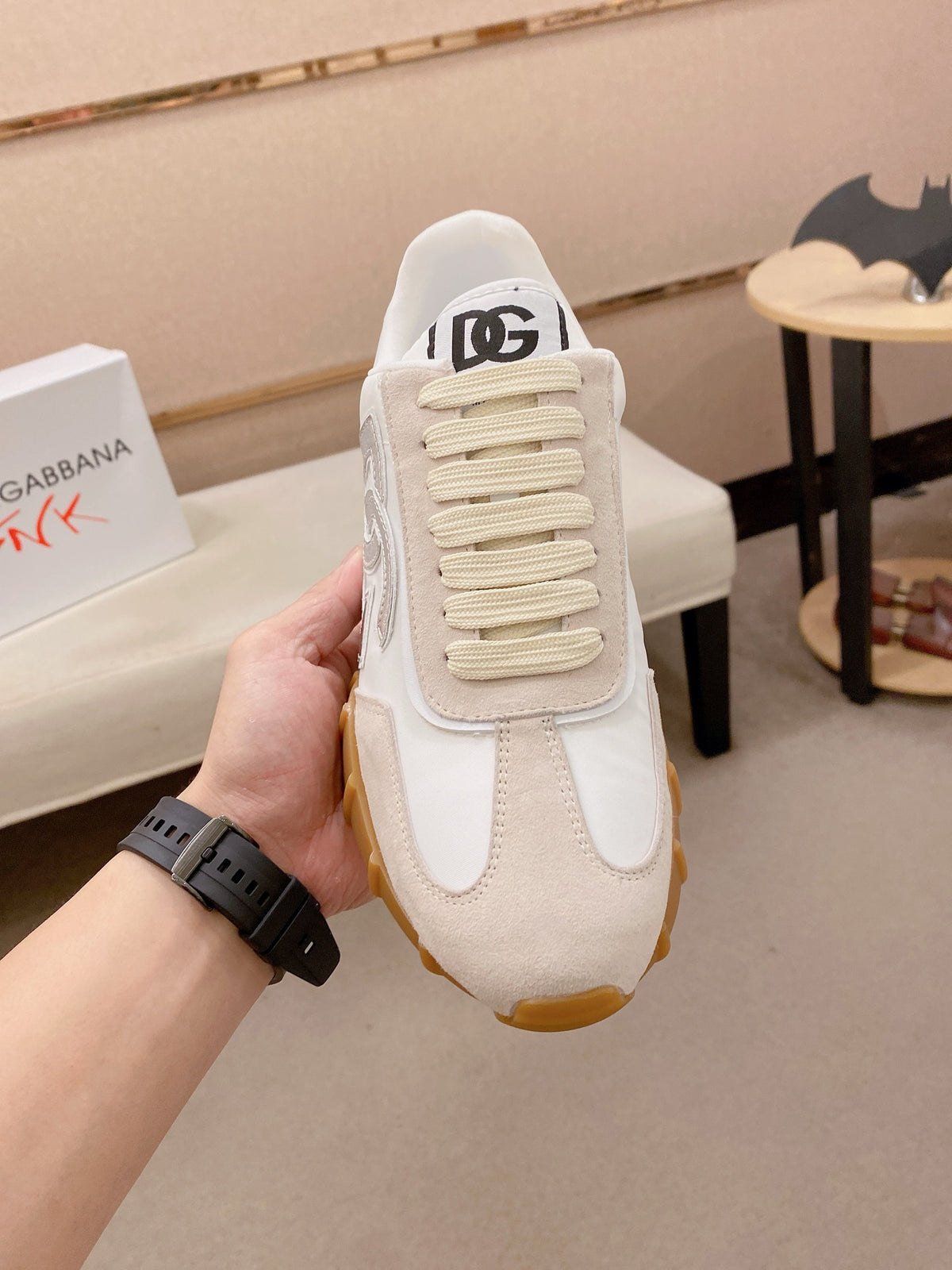 Dolce & Gabbana DG Couple's Athletic Casual Sneakers