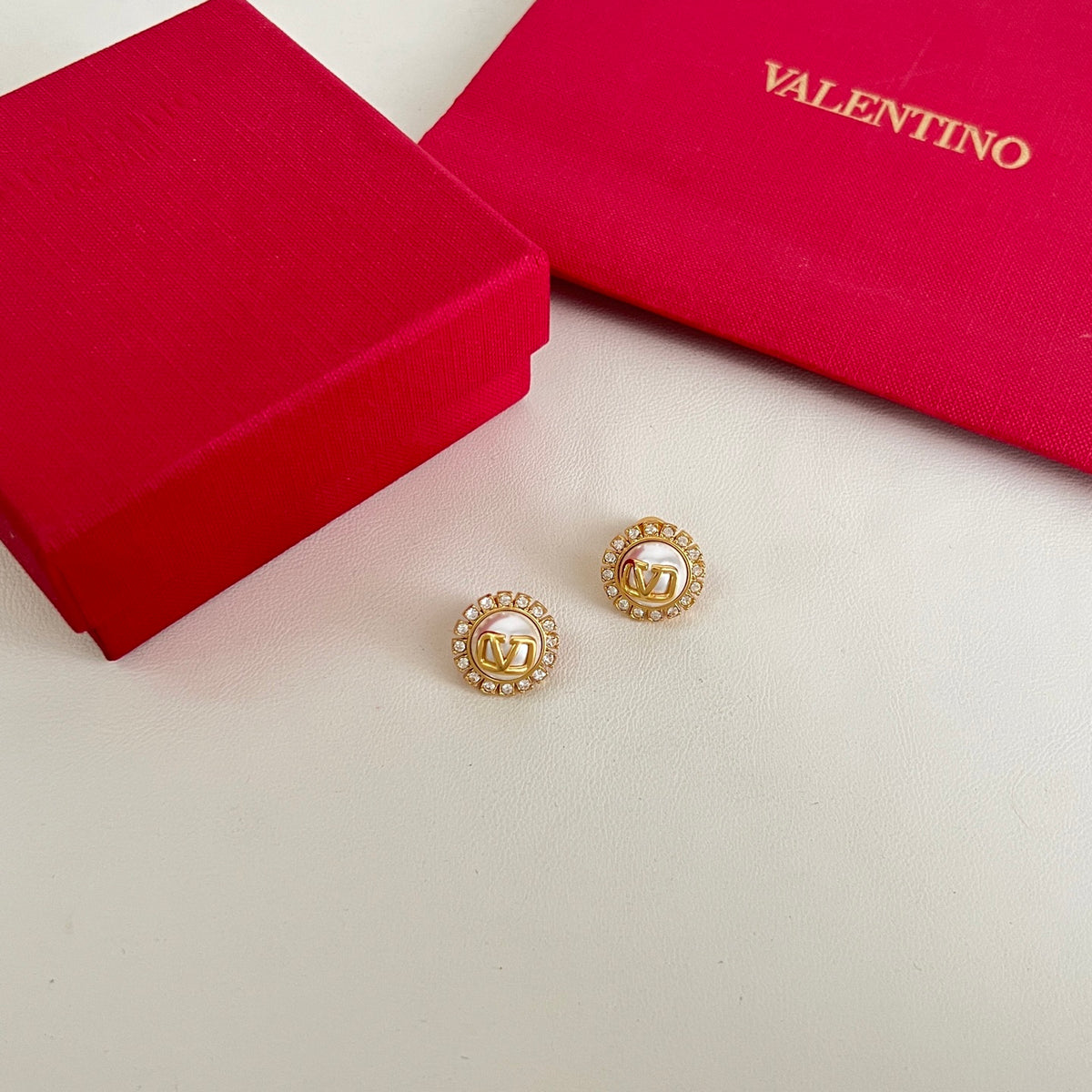 minimalist Drop Earrings for women - product detail view