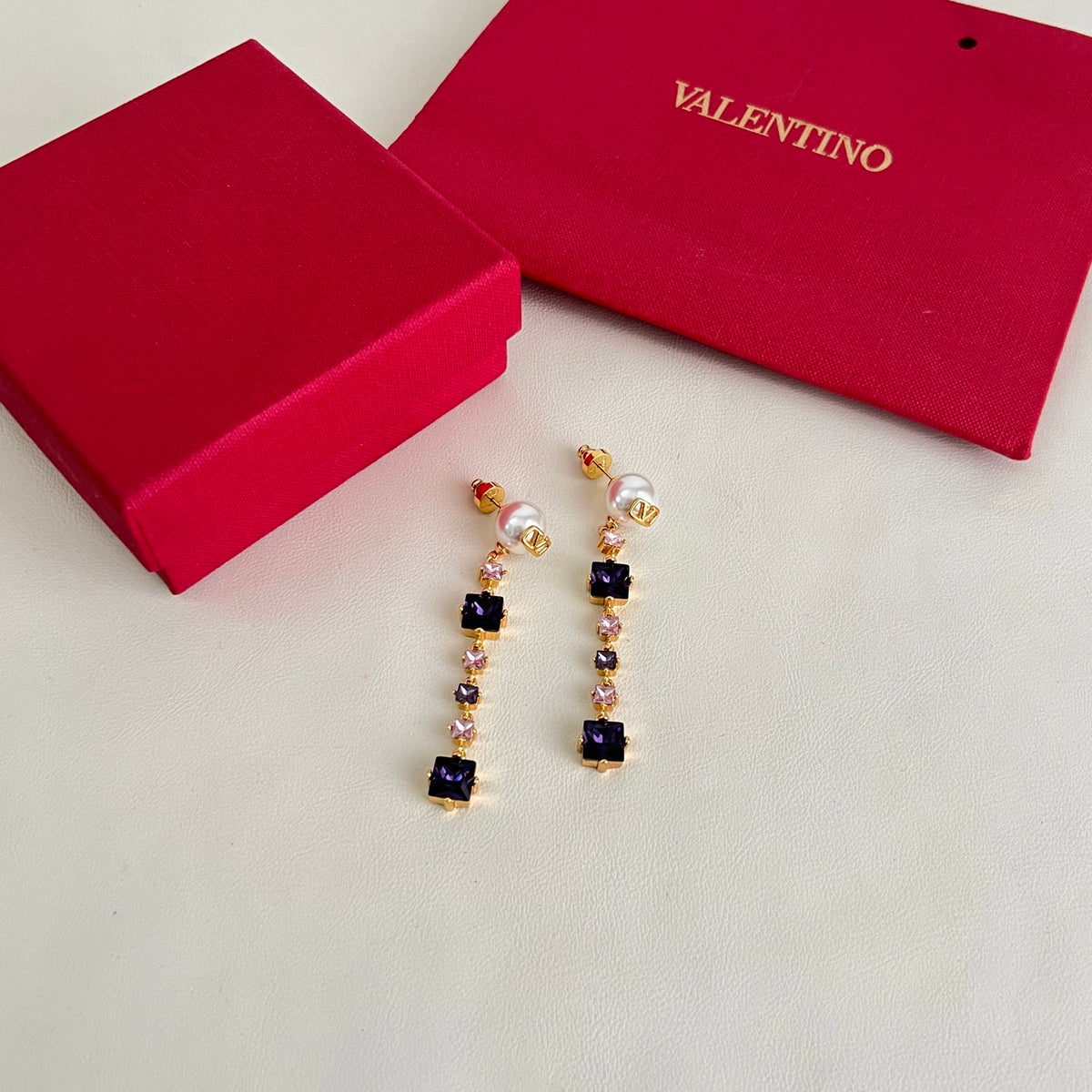 minimalist Stud Earrings for women - product detail view