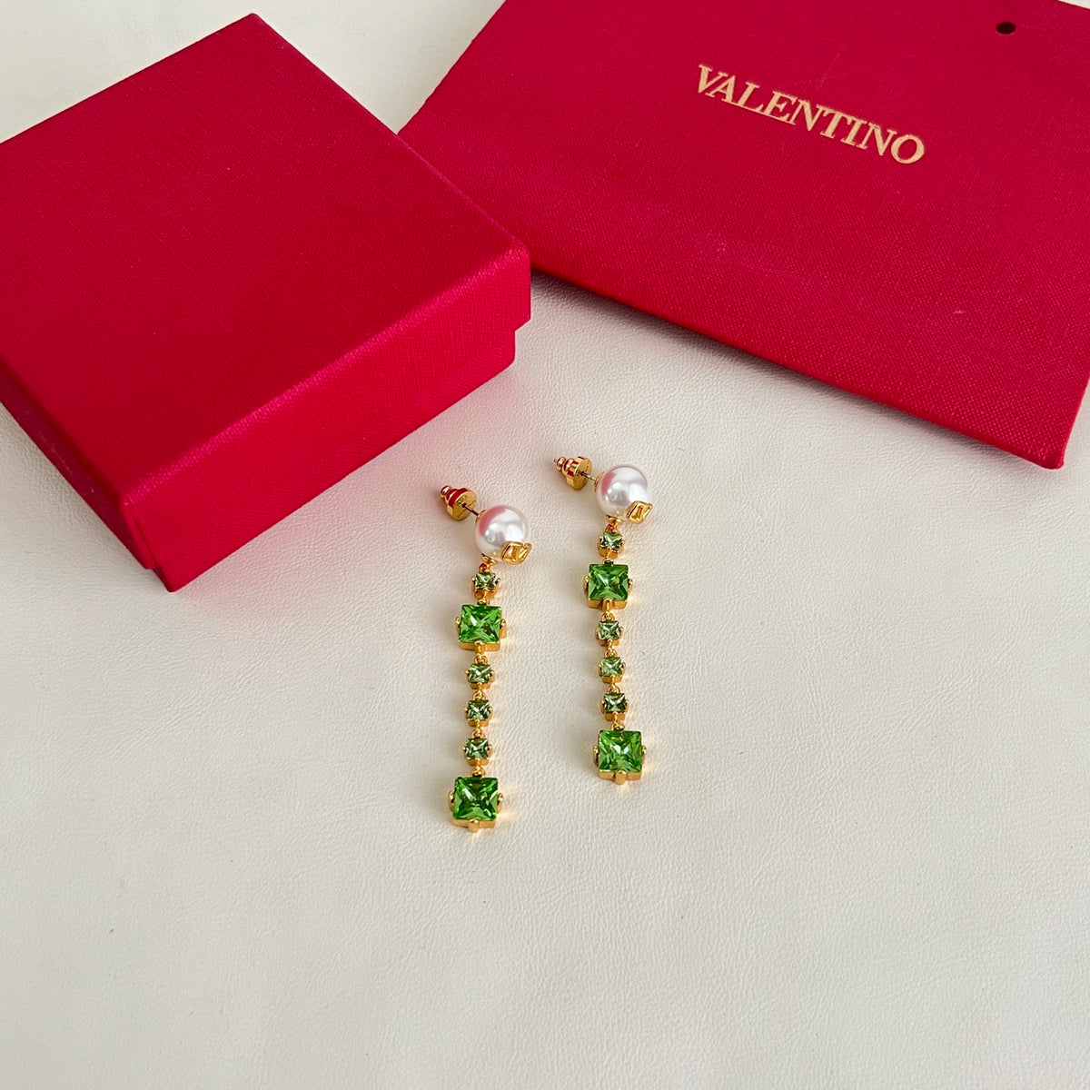 minimalist Stud Earrings for women - product detail view