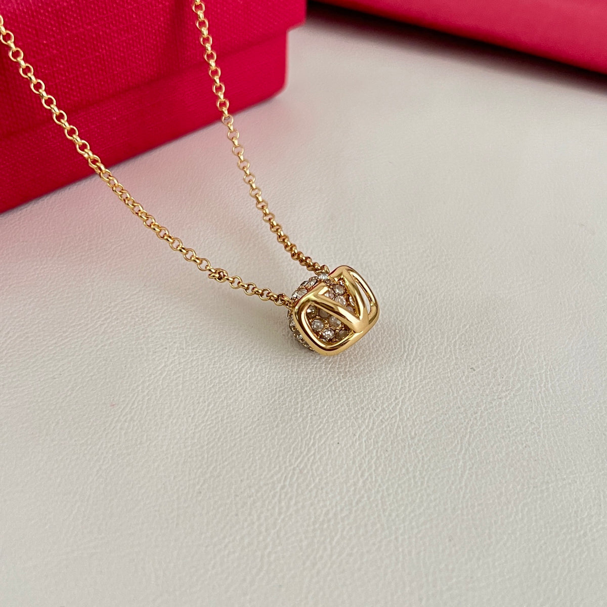minimalist Necklace for women - alternate angle view 5