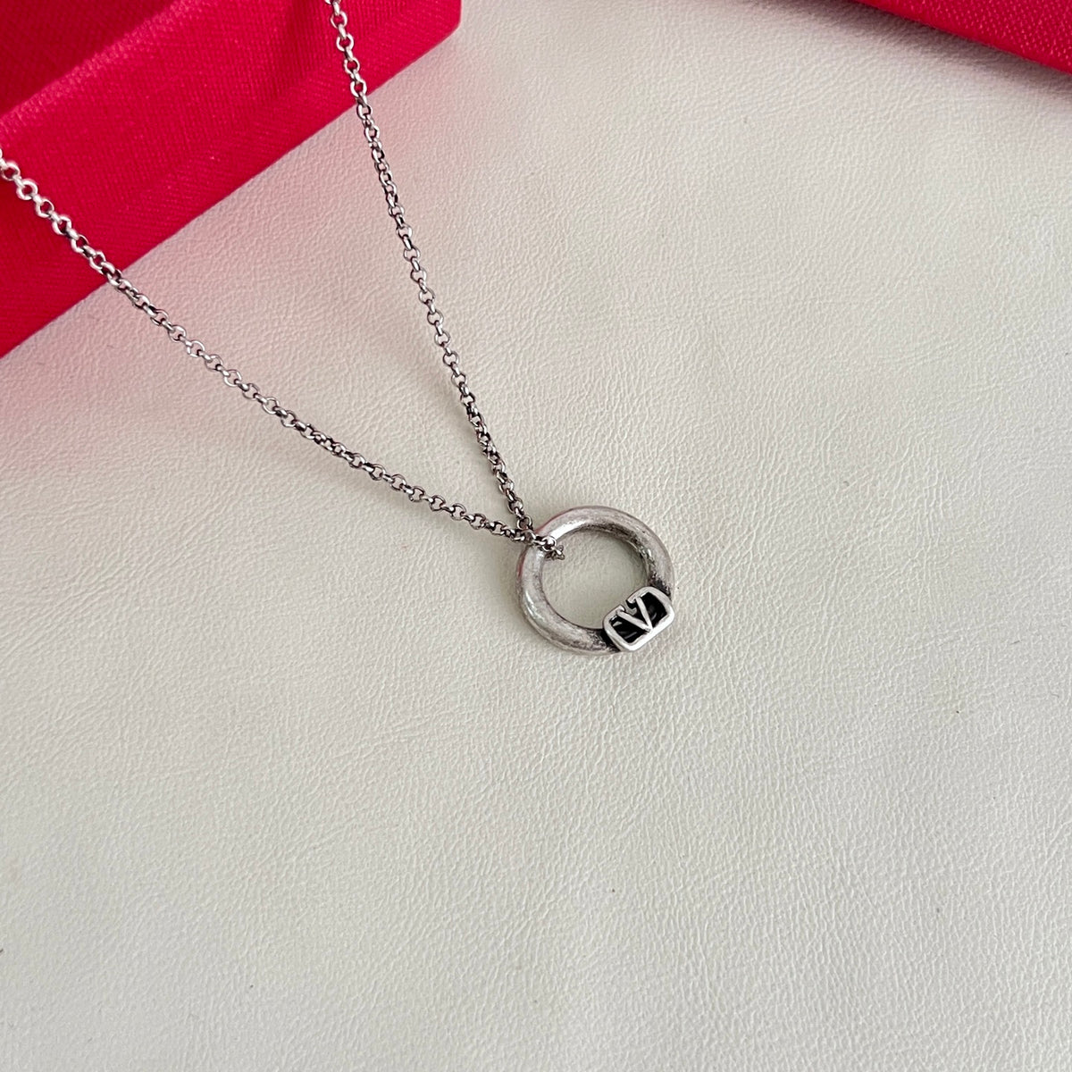 minimalist Necklace for women - alternate angle view 3