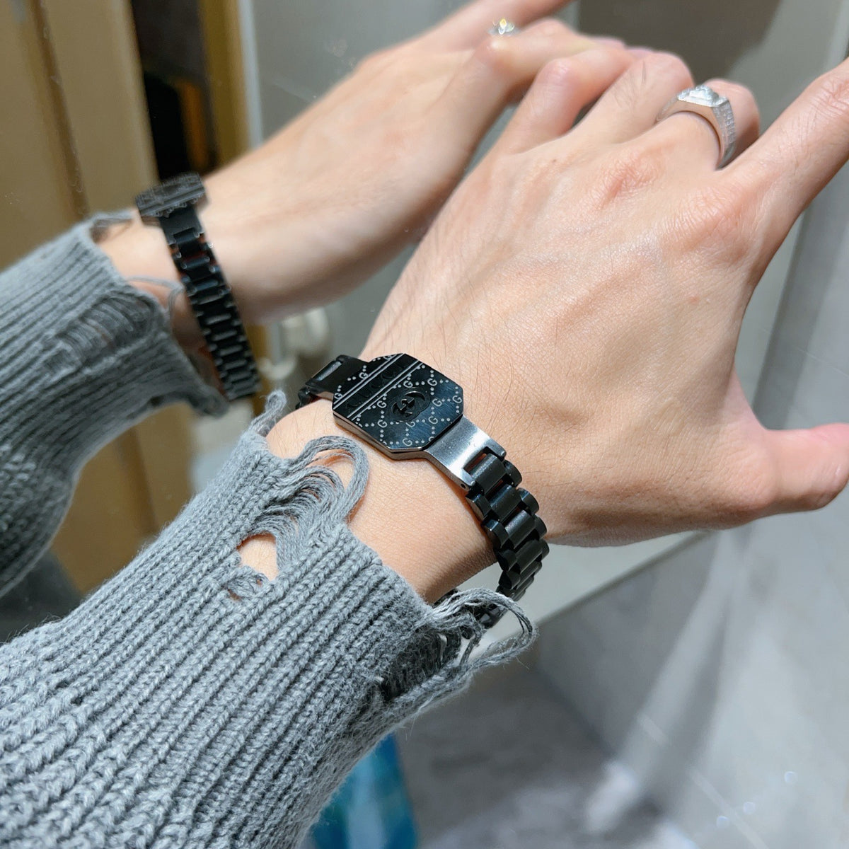 delicate Bracelet for men - alternate angle view 9
