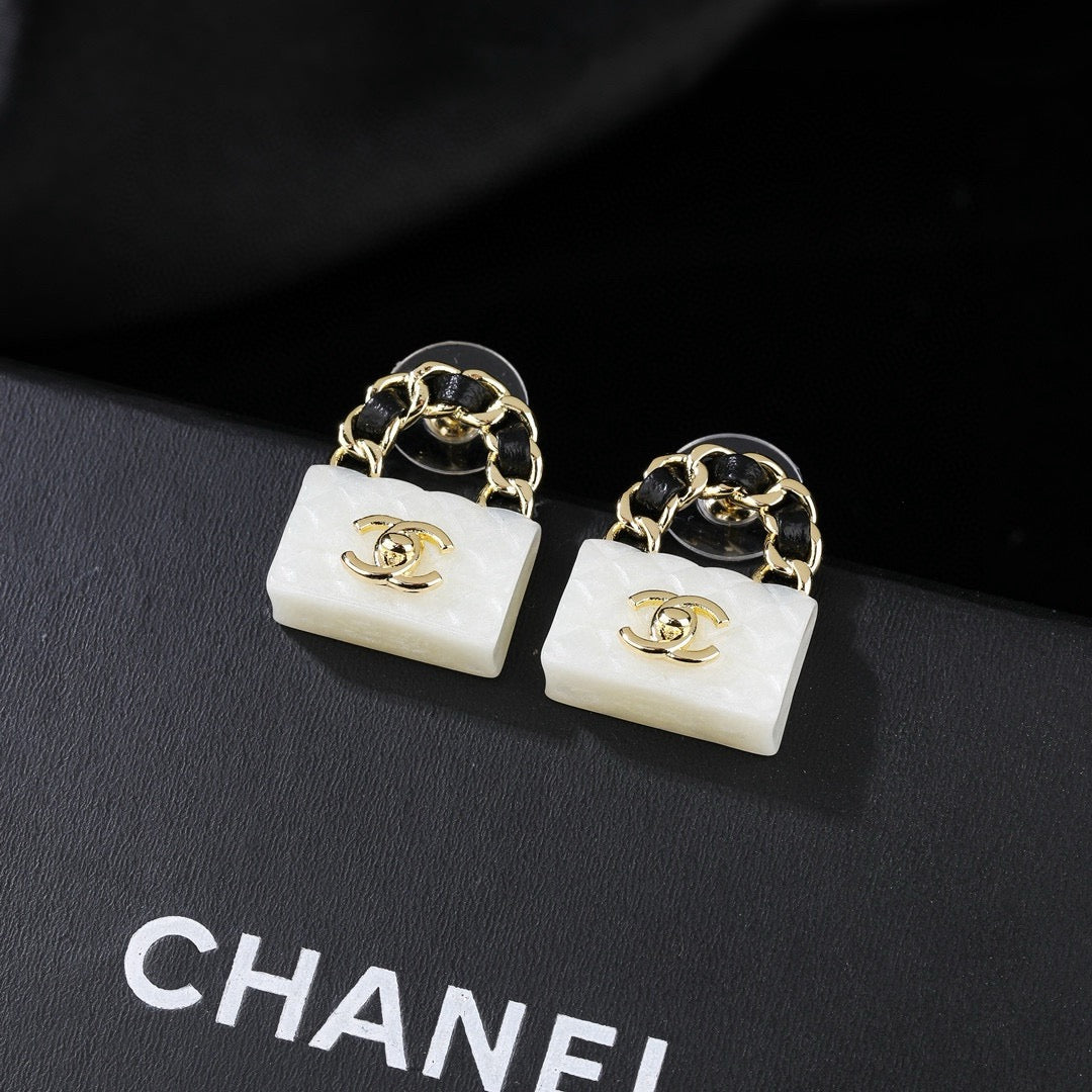 delicate Drop Earrings for women - alternate angle view 4