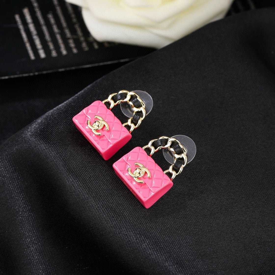 delicate Drop Earrings for women - alternate angle view 5