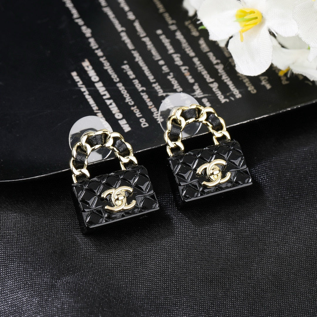 delicate Drop Earrings for women - alternate angle view 3