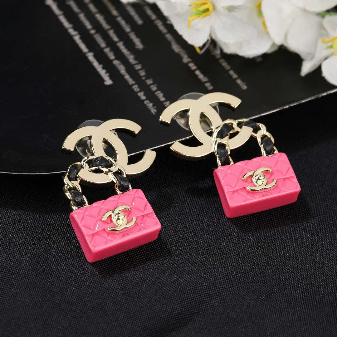delicate Drop Earrings for women - alternate angle view 4
