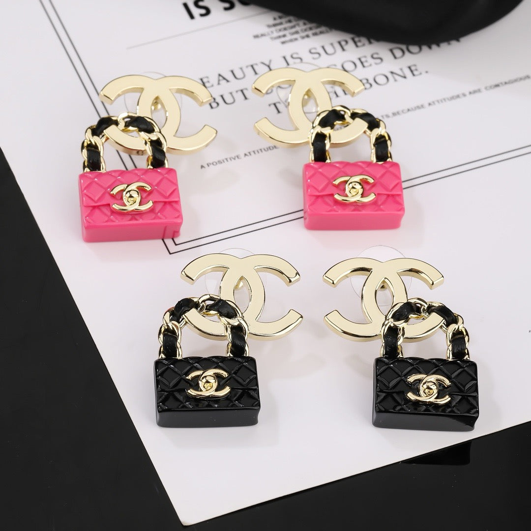 delicate Drop Earrings for women - alternate angle view 3