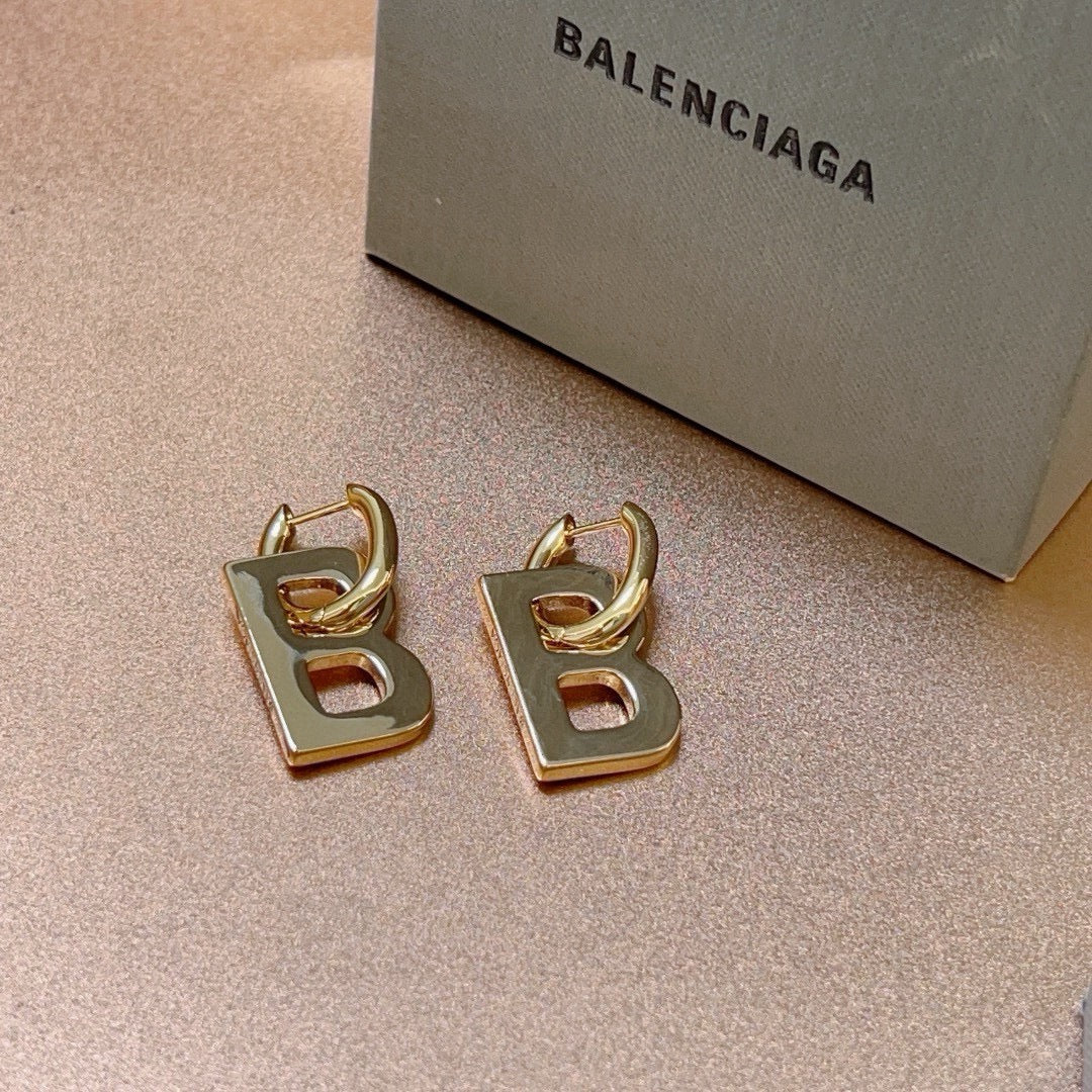 minimalist Drop Earrings for women - alternate angle view 5