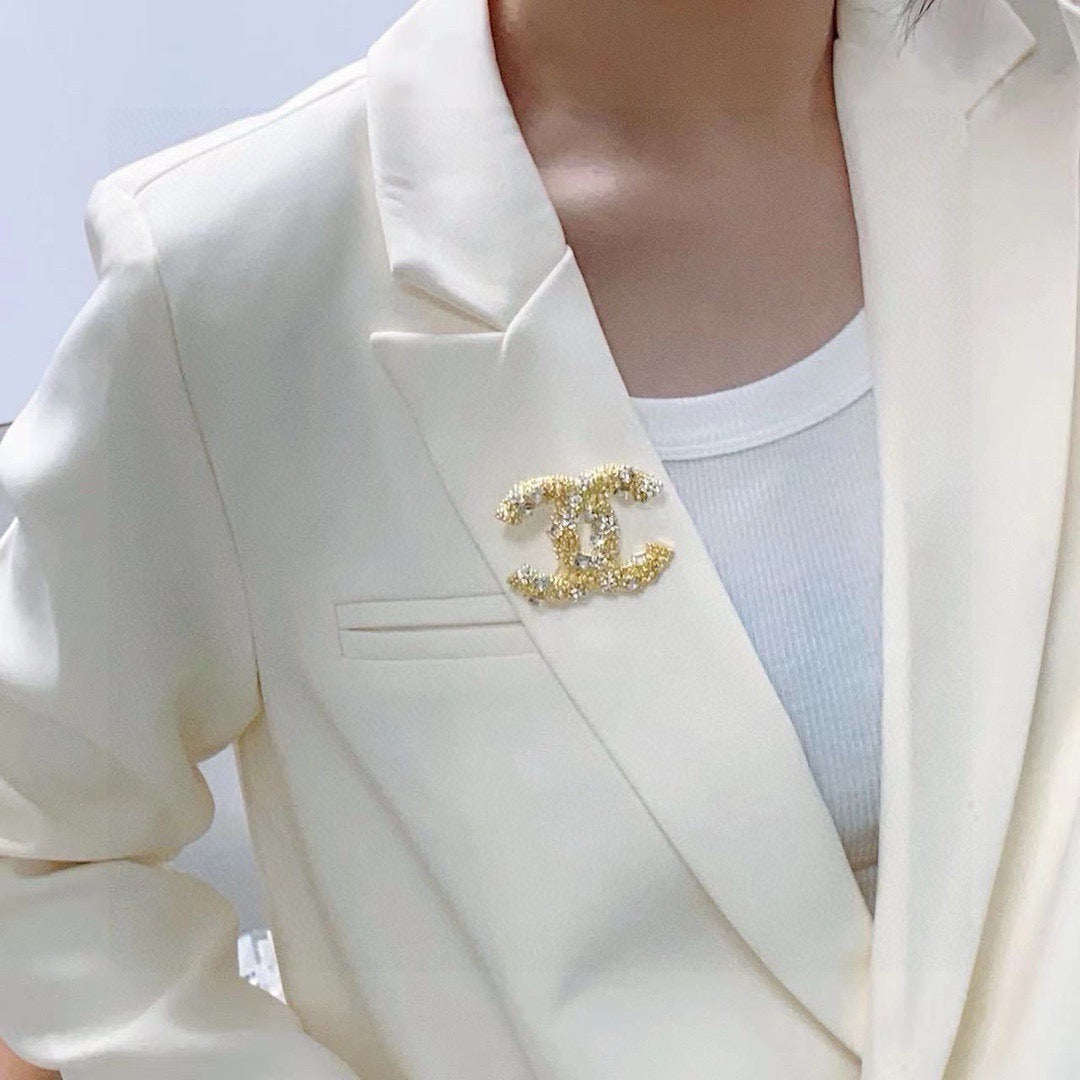 gold crystal Suit for men and women - alternate angle view 3