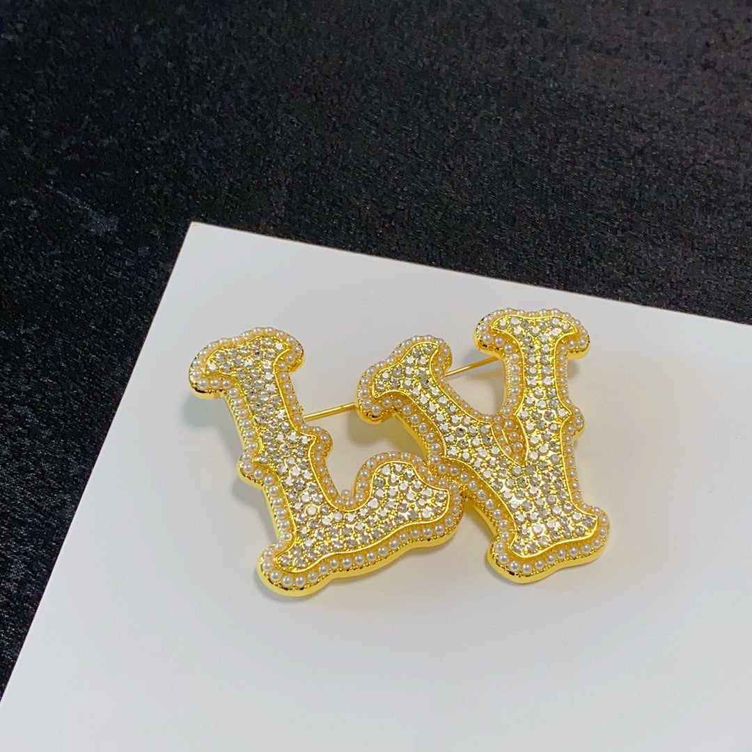 gold pearl letter Suit for men and women - alternate angle view 4