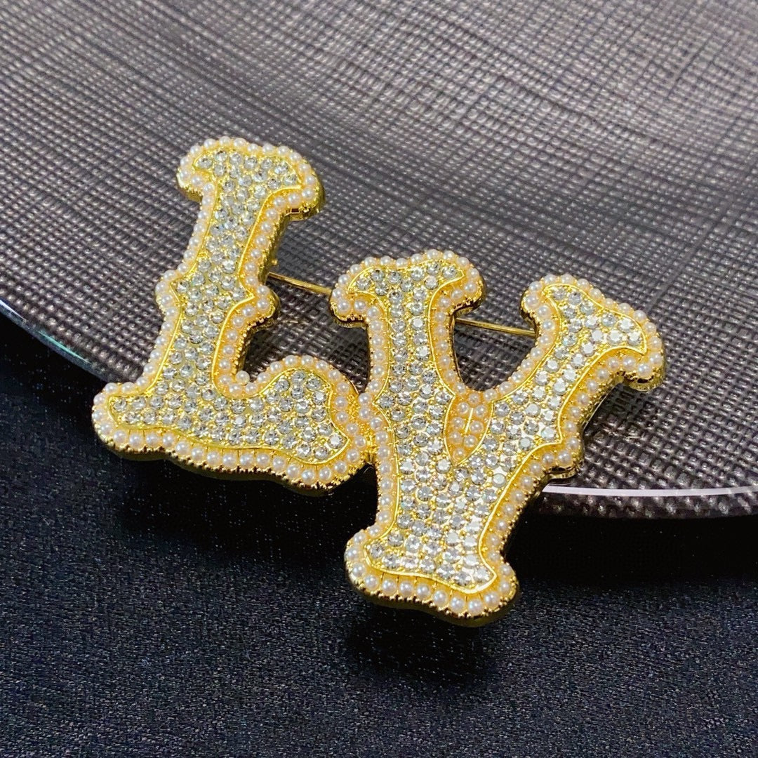 gold pearl letter Suit for men and women - alternate angle view 7