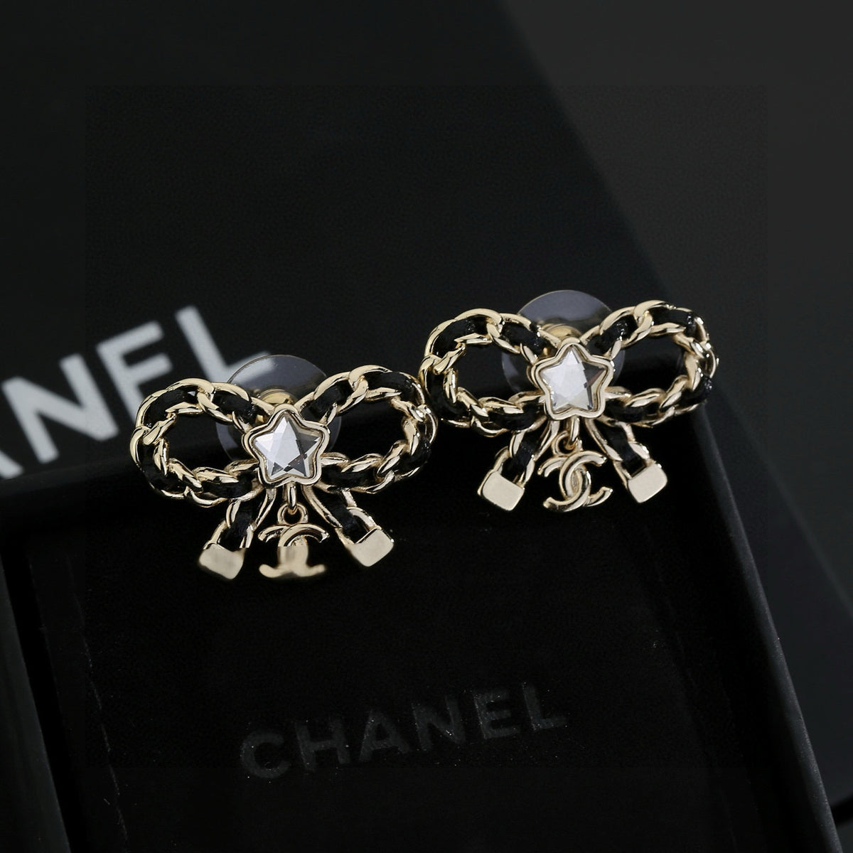 butterfly Drop Earrings for women - alternate angle view 3