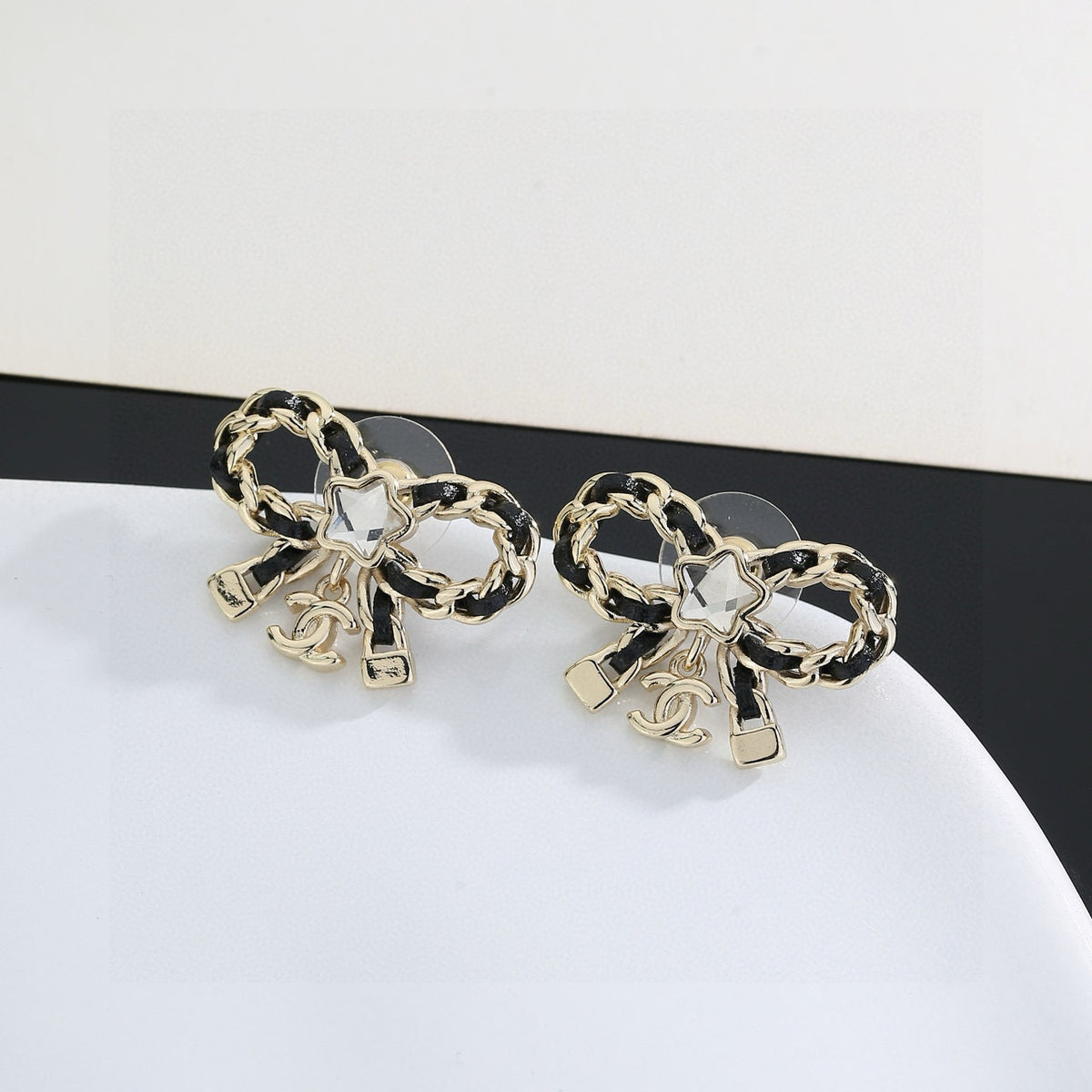 butterfly Drop Earrings for women - alternate angle view 4
