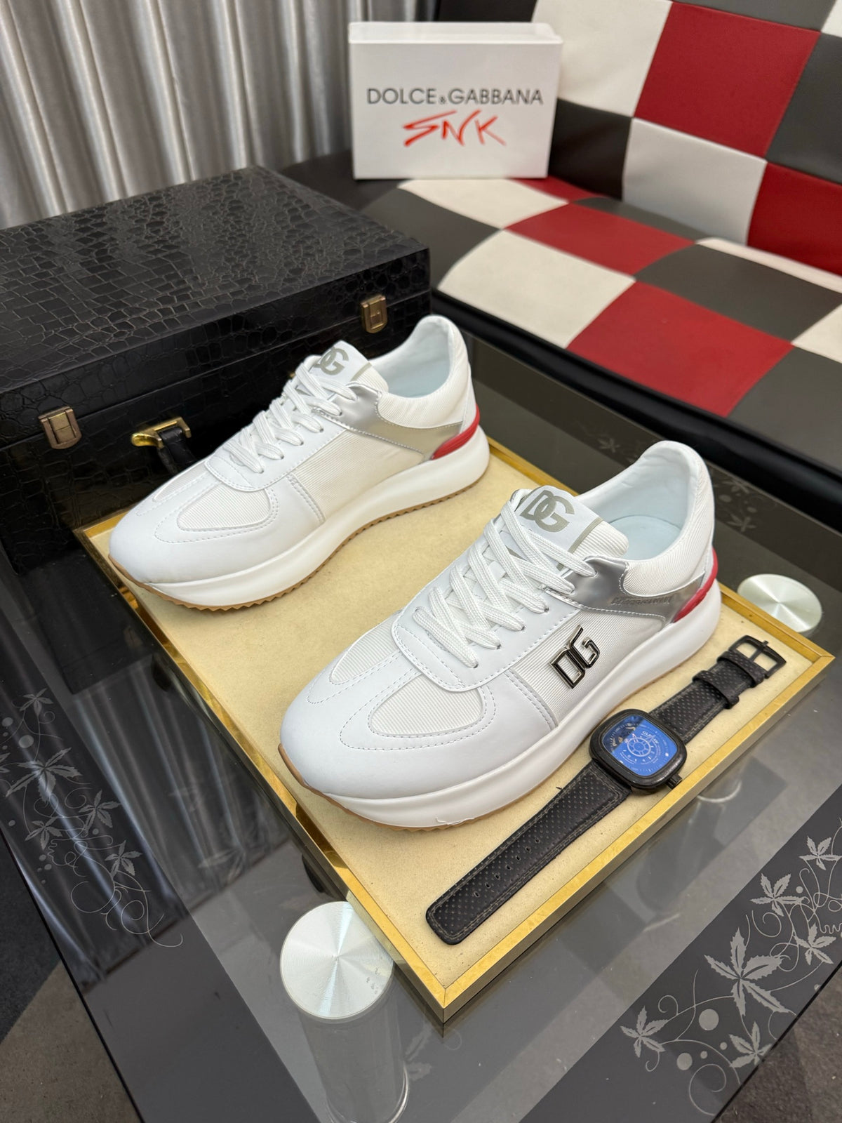 Dolce & Gabbana DG Classic Calfskin Casual Shoes