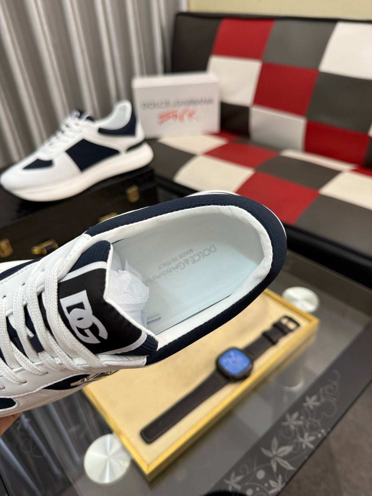Dolce & Gabbana DG Classic Calfskin Casual Shoes