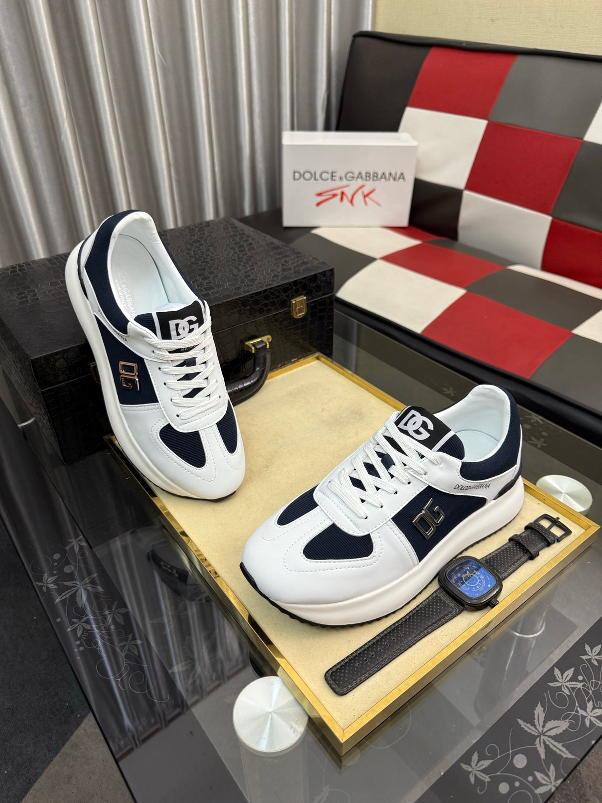 Dolce & Gabbana DG Classic Calfskin Casual Shoes