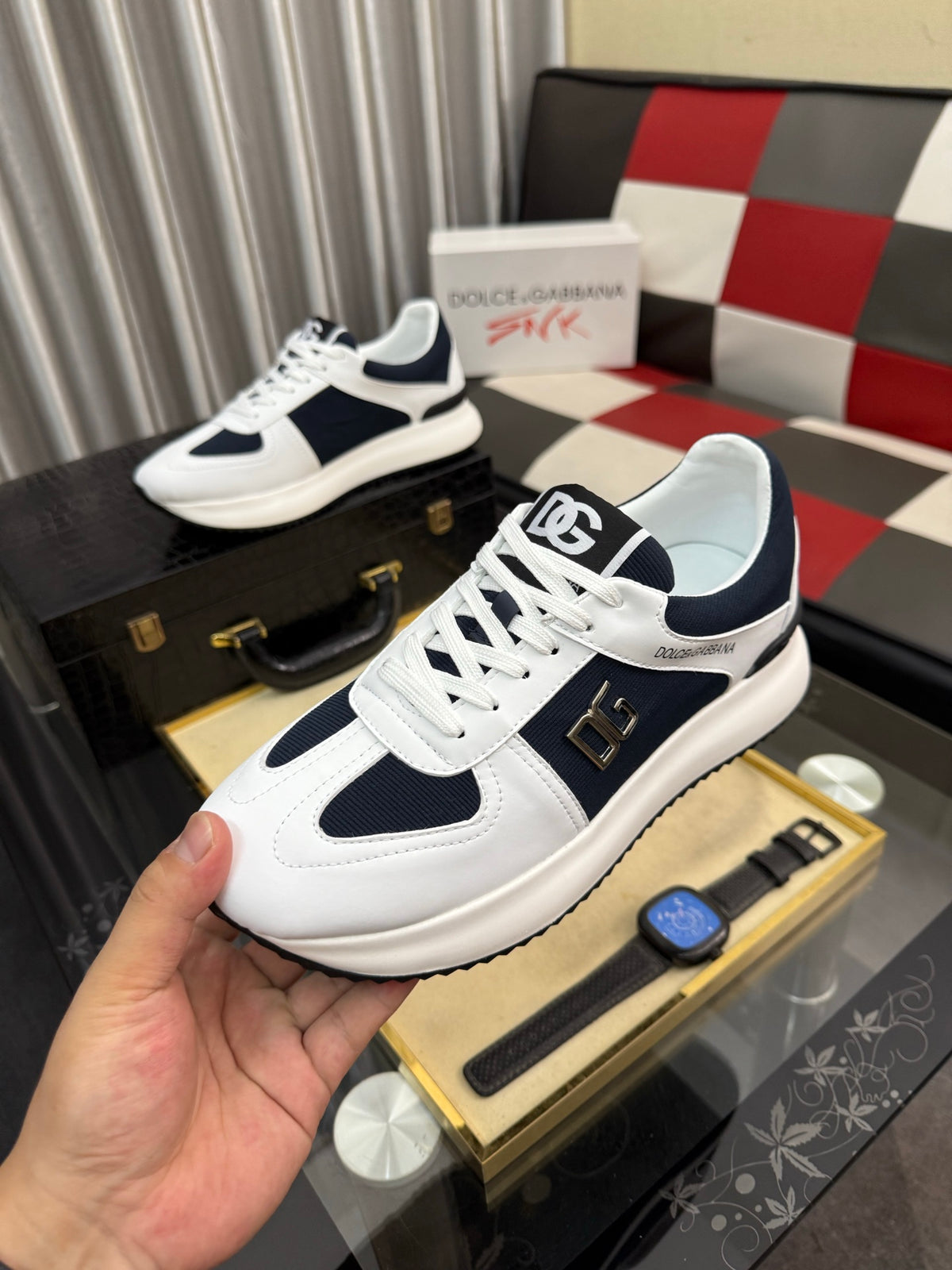 Dolce & Gabbana DG Classic Calfskin Casual Shoes
