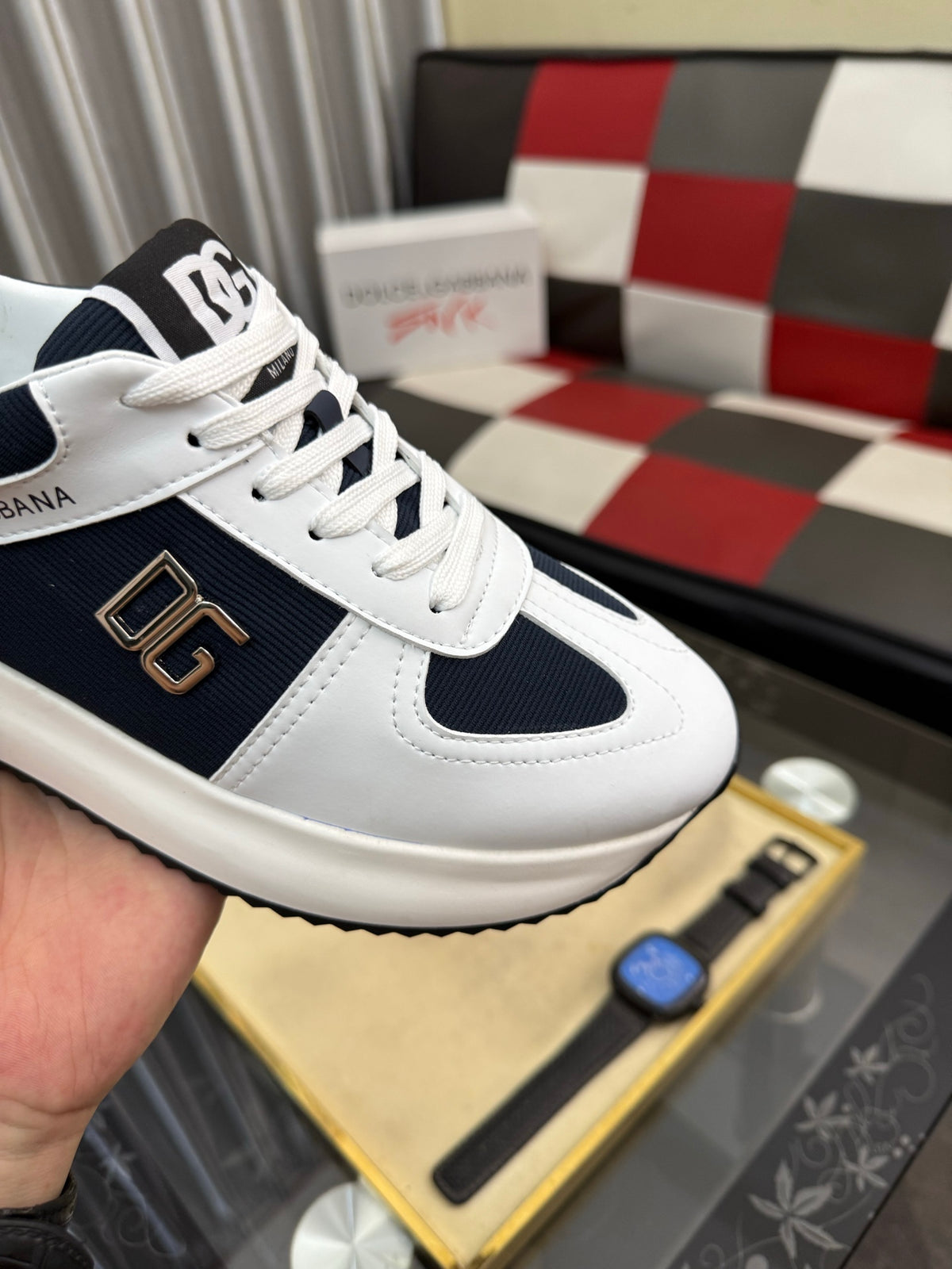 Dolce & Gabbana DG Classic Calfskin Casual Shoes