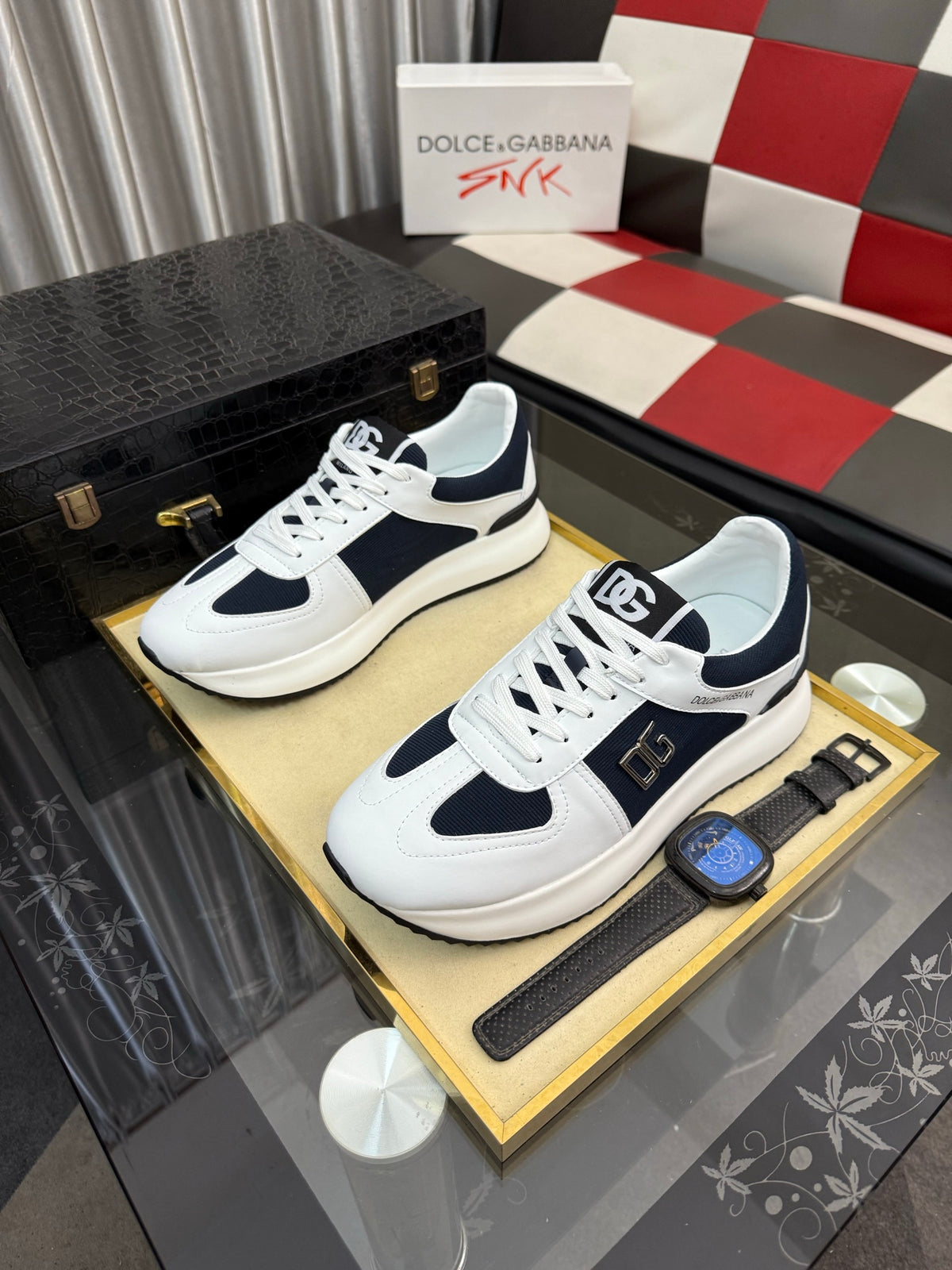 Dolce & Gabbana DG Classic Calfskin Casual Shoes