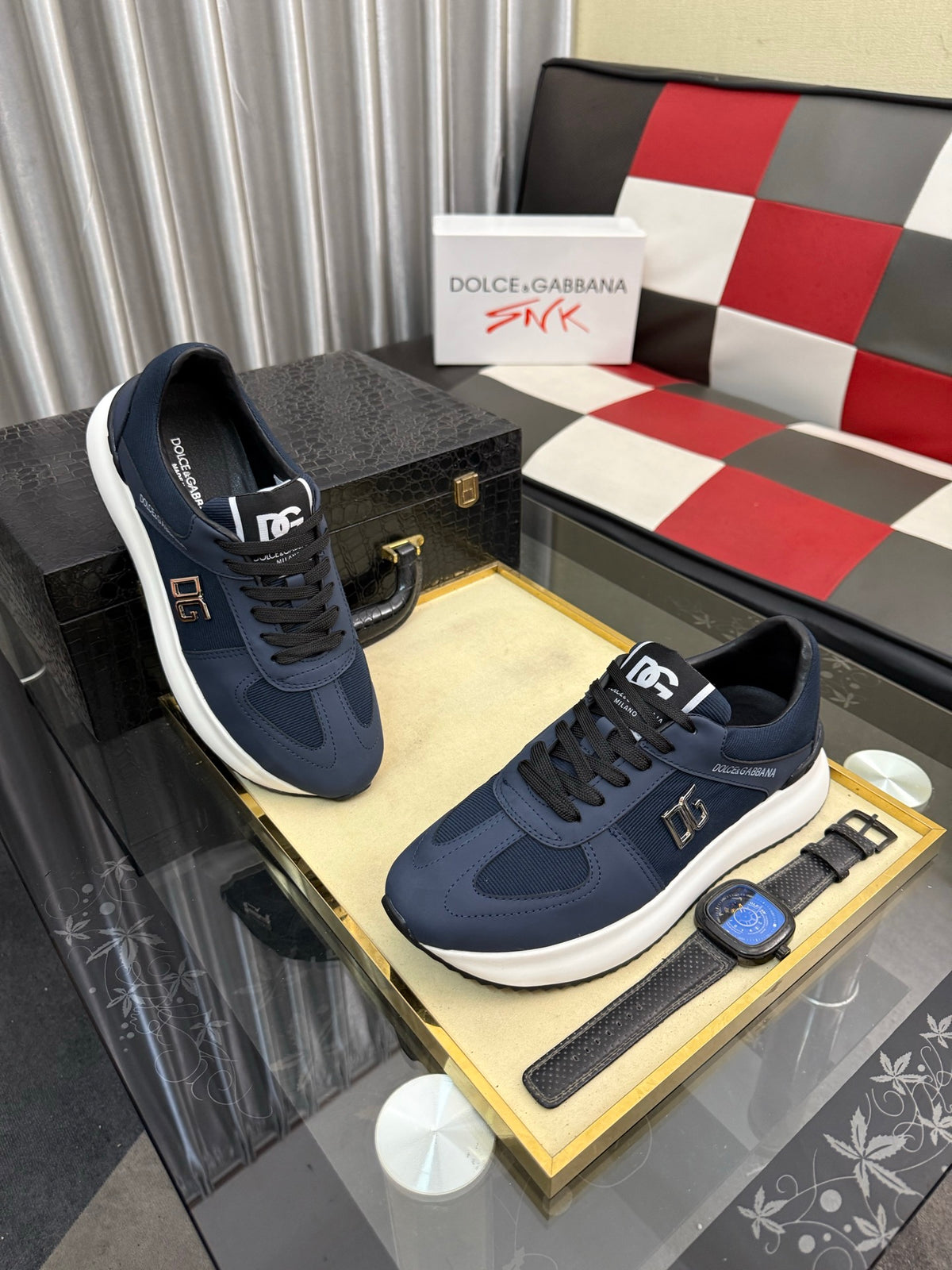 Dolce & Gabbana DG Classic Calfskin Casual Shoes