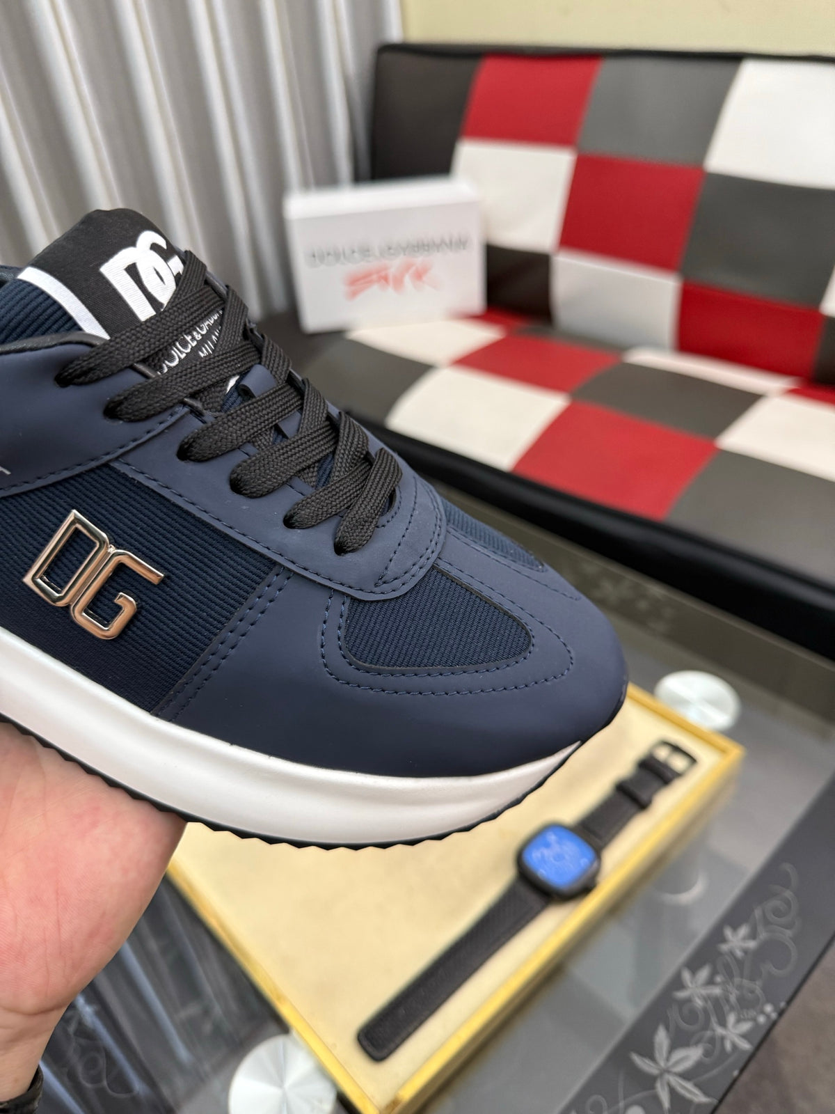 Dolce & Gabbana DG Classic Calfskin Casual Shoes