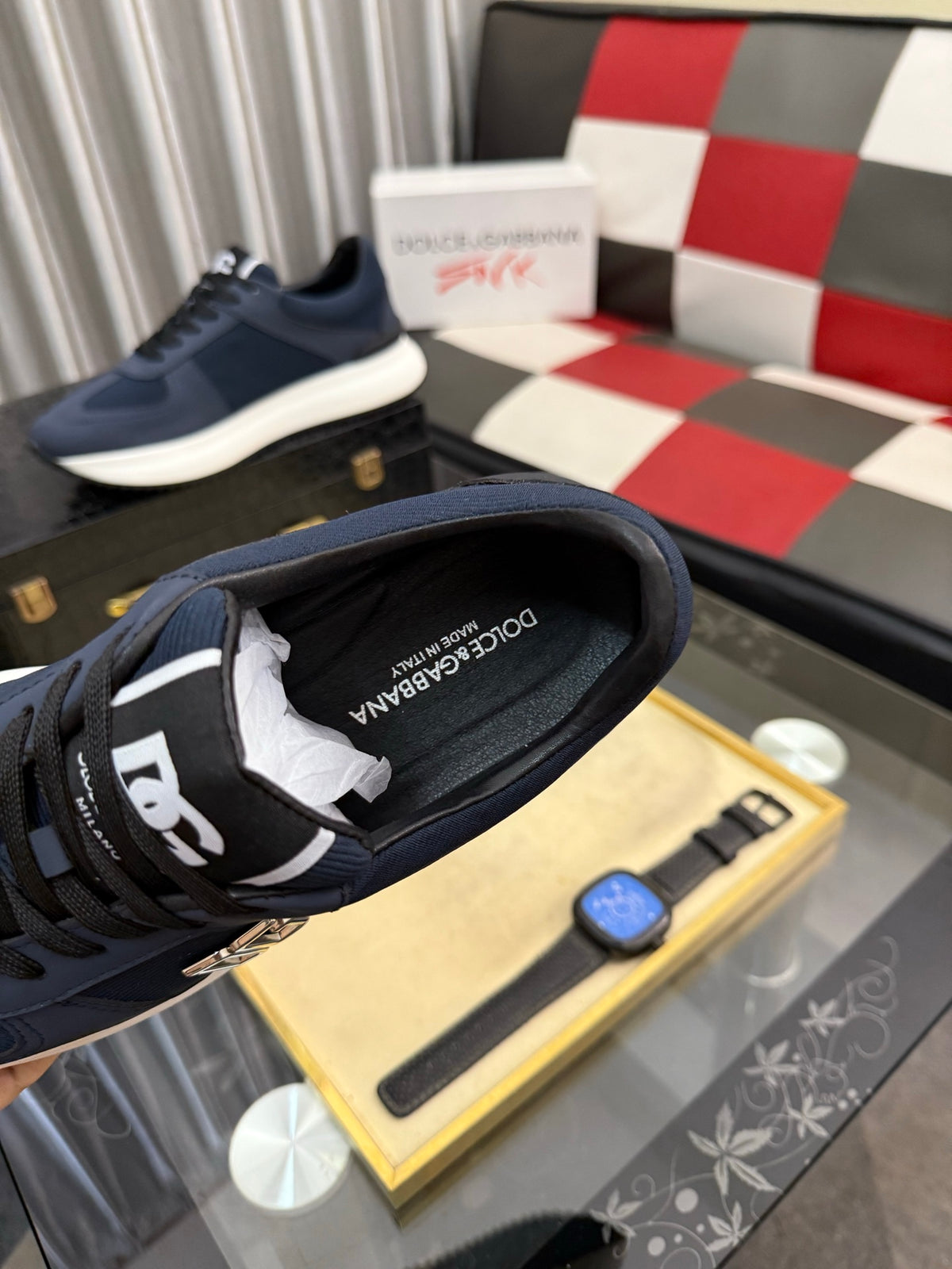 Dolce & Gabbana DG Classic Calfskin Casual Shoes