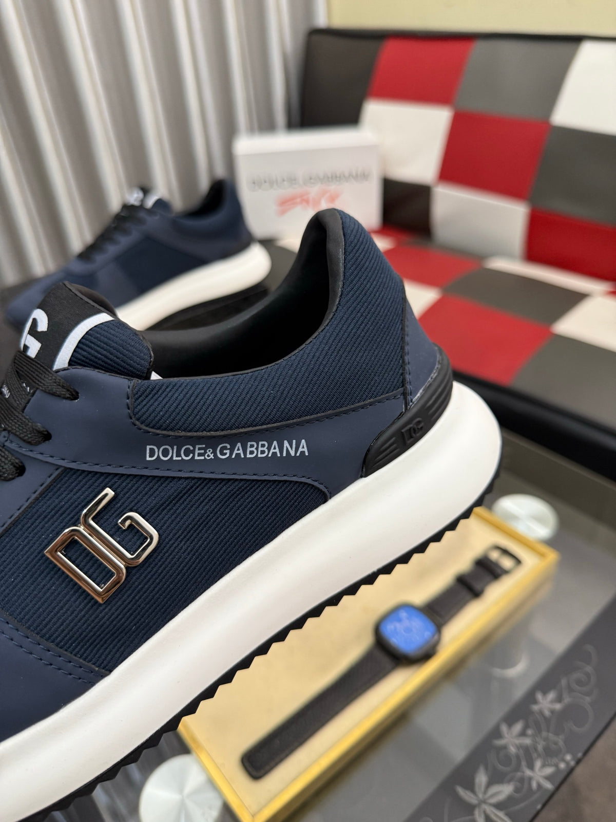 Dolce & Gabbana DG Classic Calfskin Casual Shoes