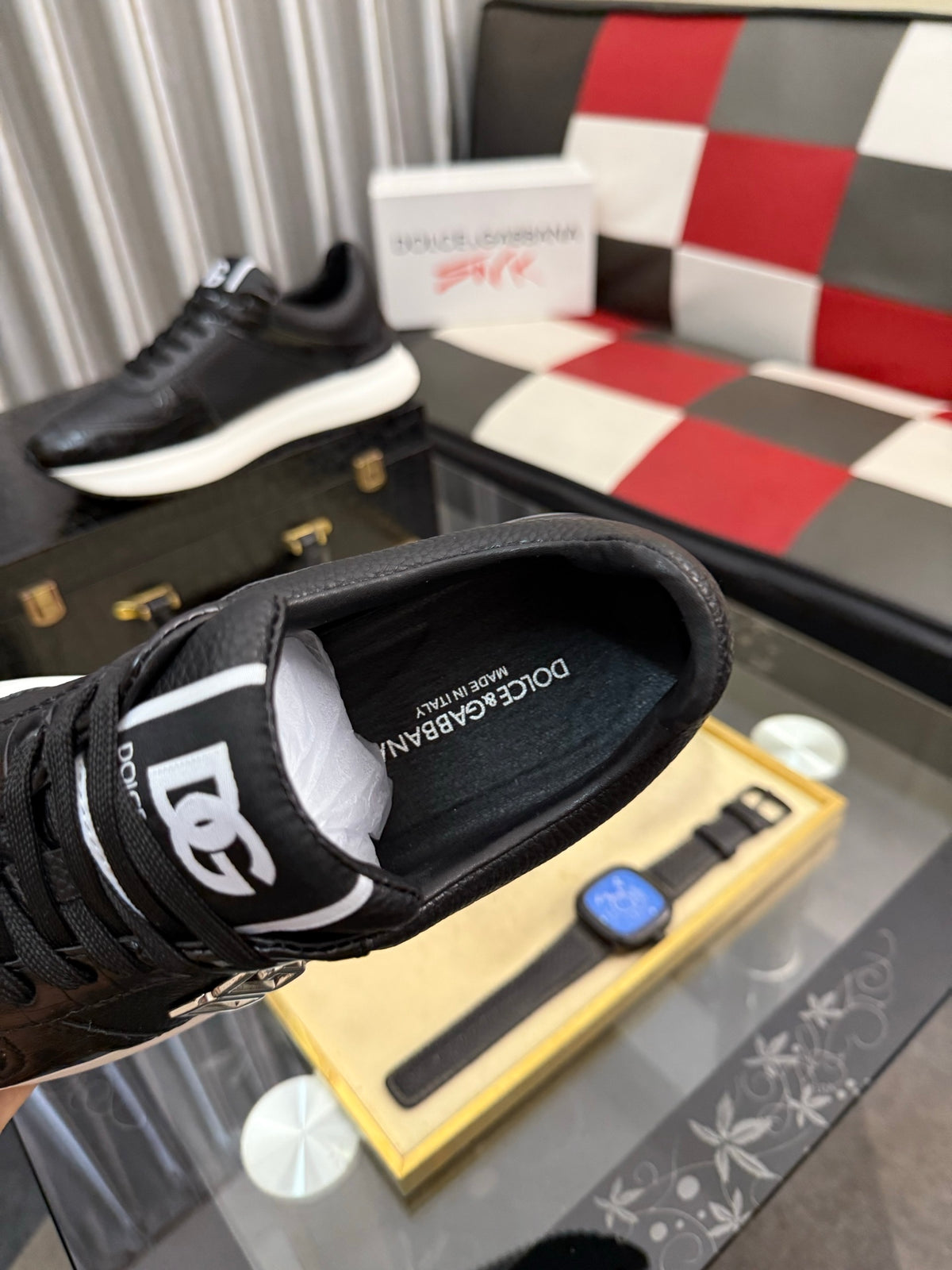Dolce & Gabbana DG Classic Calfskin Casual Shoes