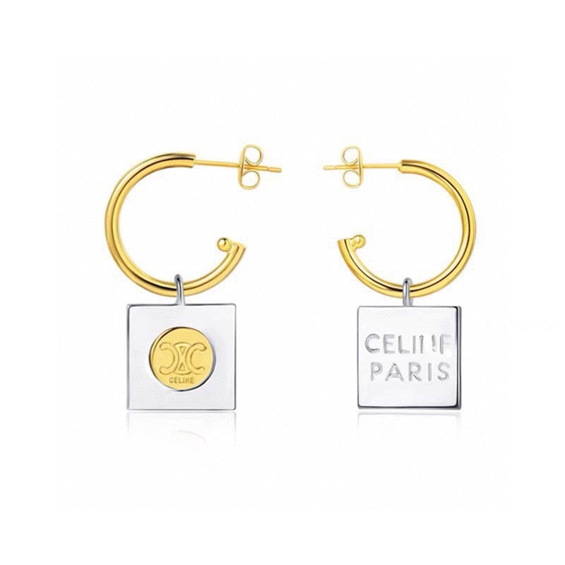 unique Drop Earrings for women - alternate angle view 3