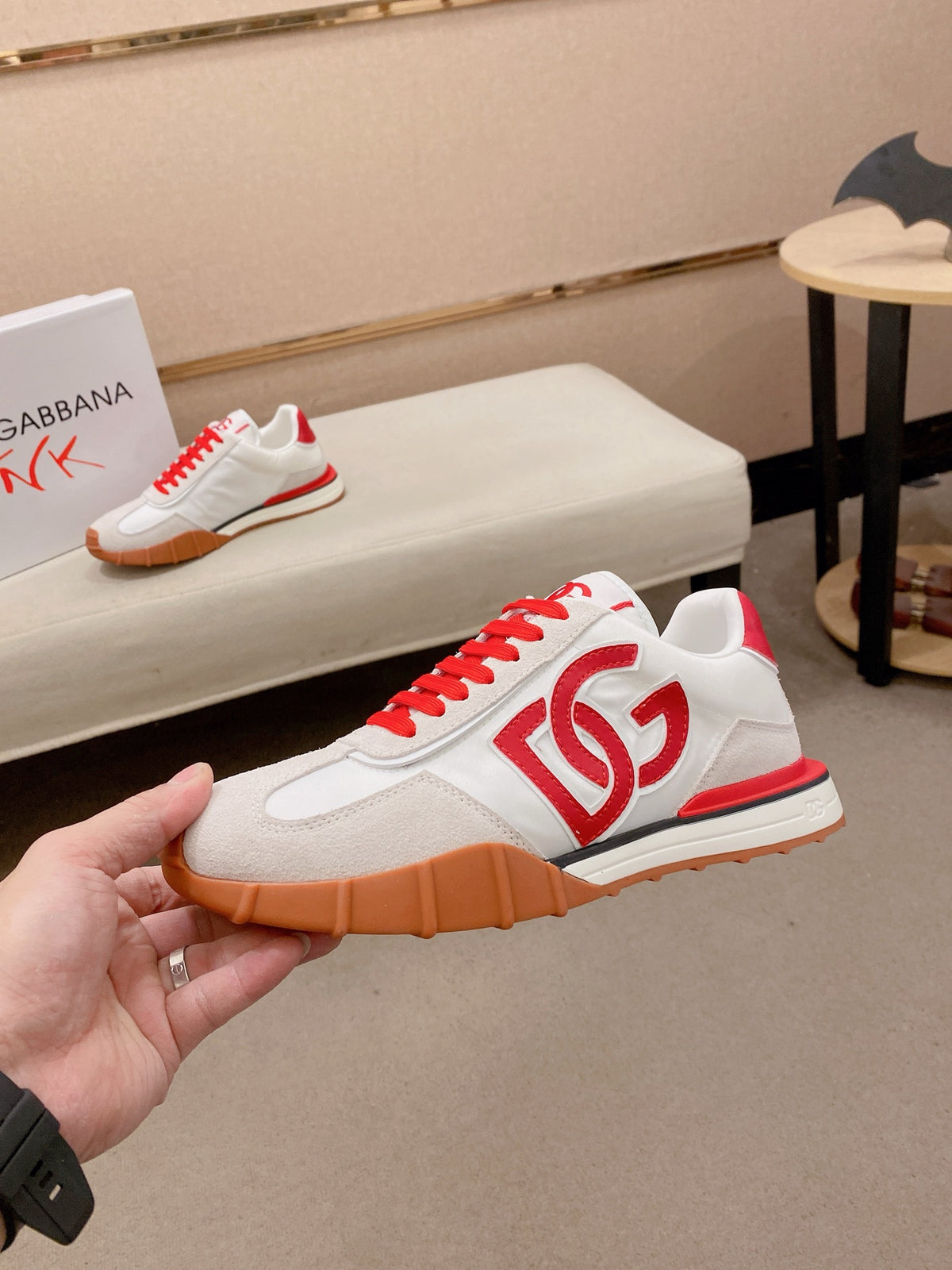 Dolce & Gabbana DG Couple's Athletic Casual Sneakers