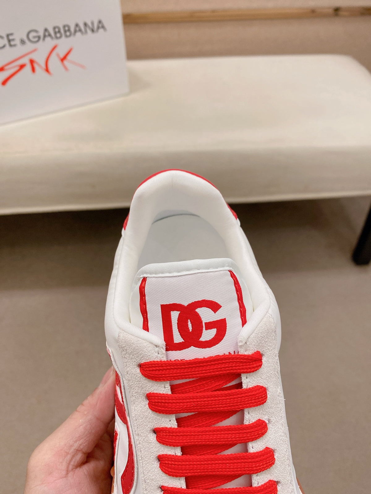 Dolce & Gabbana DG Couple's Athletic Casual Sneakers