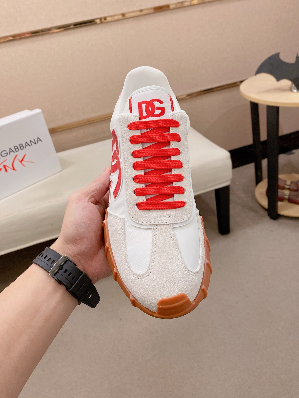 Dolce & Gabbana DG Couple's Athletic Casual Sneakers