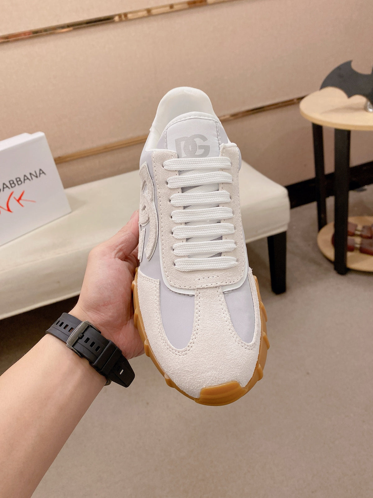 Dolce & Gabbana DG Couple's Athletic Casual Sneakers