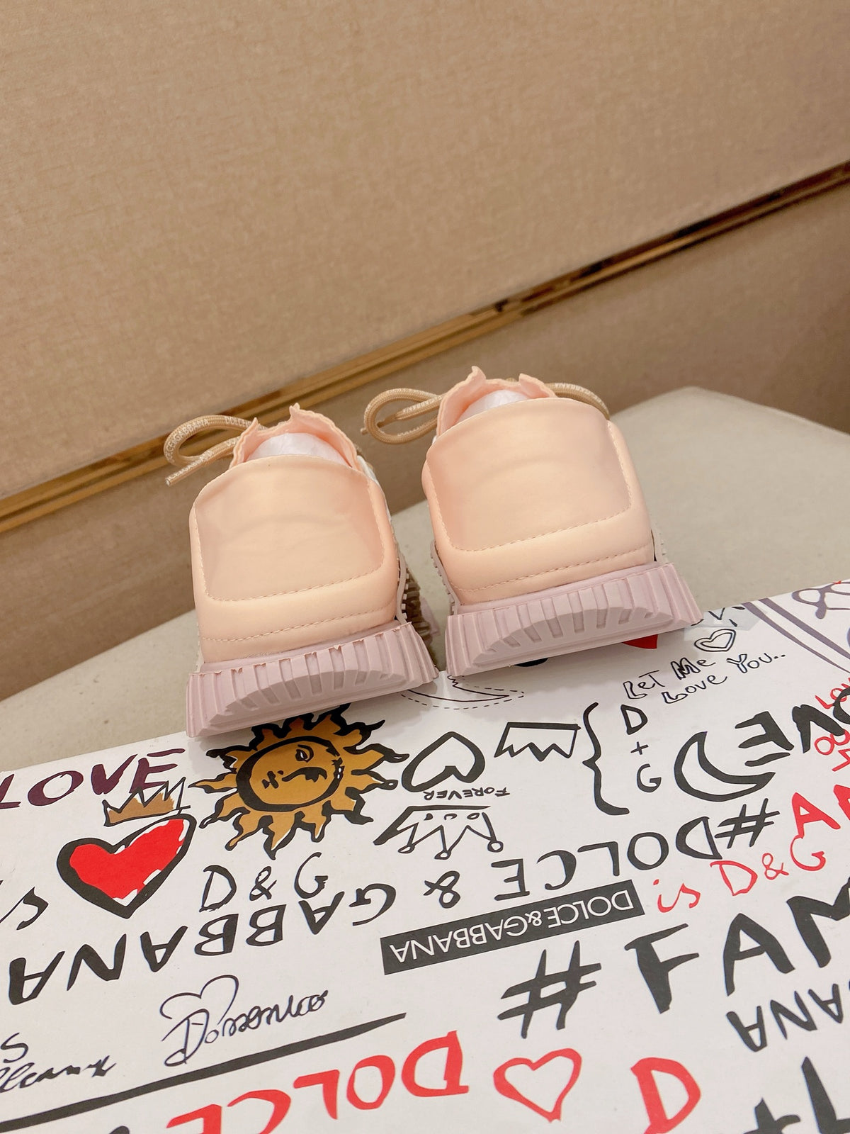 Dolce & Gabbana DG Couple's Athletic Casual Sneakers