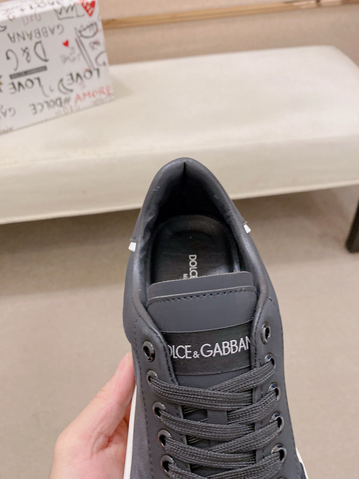 Dolce & Gabbana DG Couple's Athletic Casual Sneakers