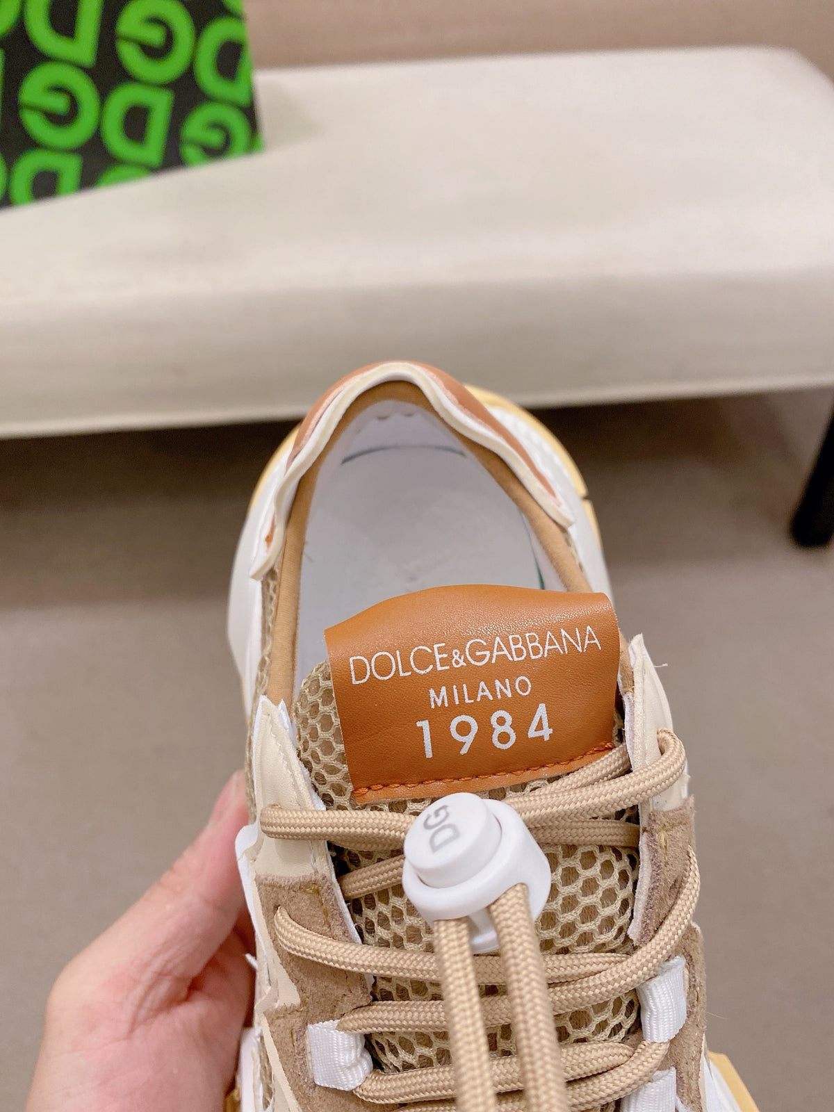 Dolce & Gabbana DG Couple's Athletic Casual Sneakers