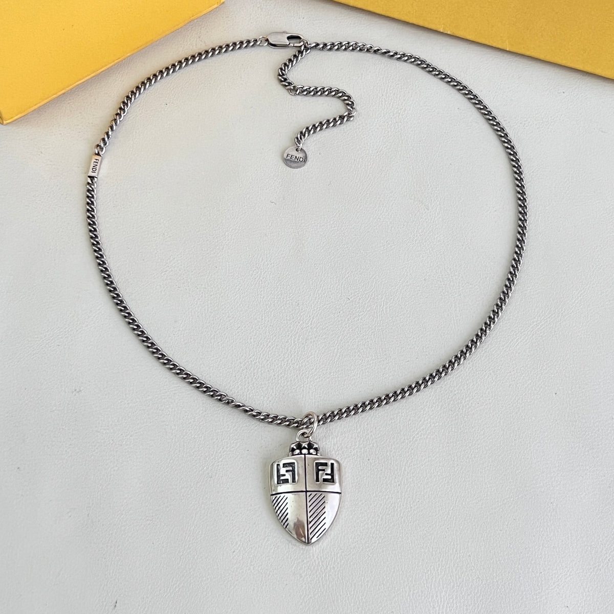 beige Necklace for kids - alternate angle view 5