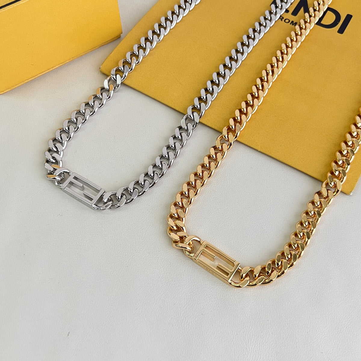 beige Necklace for kids - alternate angle view 3