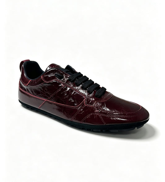 Dolce & Gabbana DG Men's Casual Sneakers with Stitched Logo