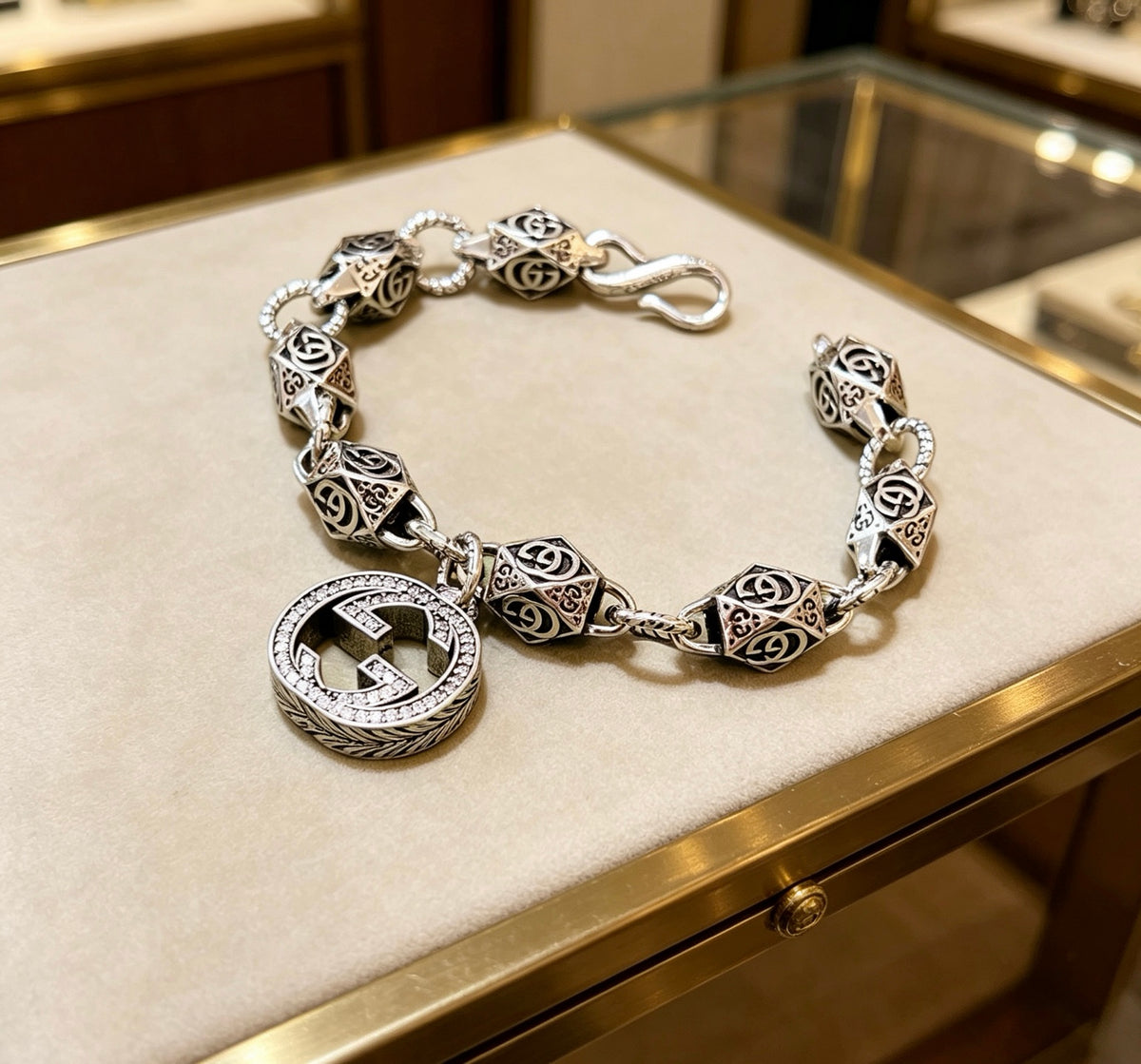 delicate Bracelet for men - alternate angle view 2