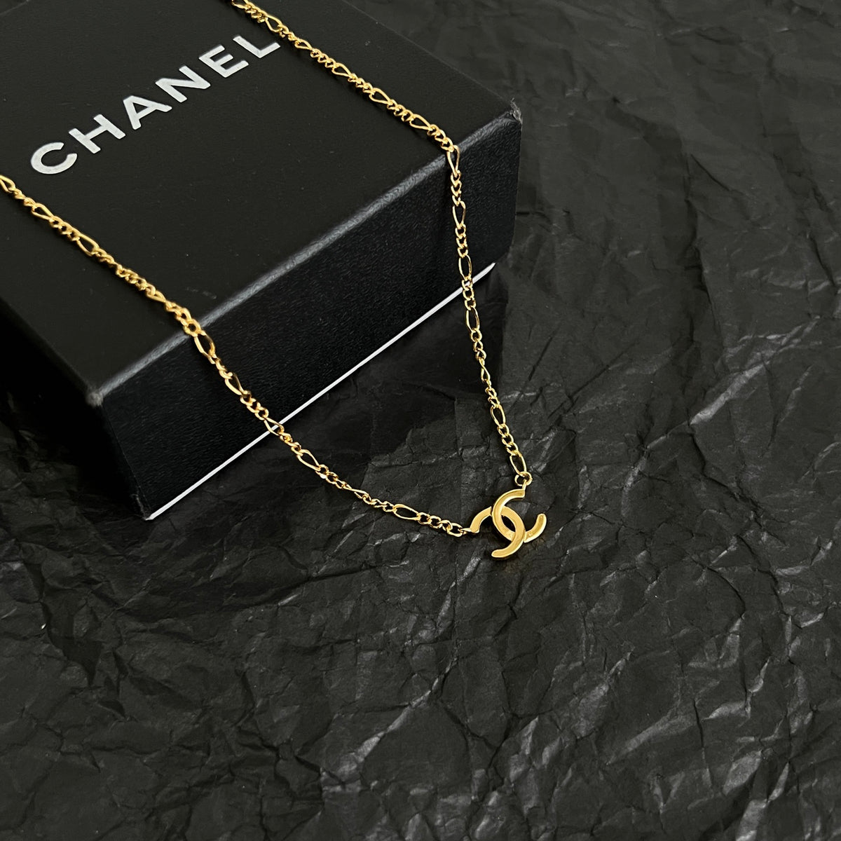 double c Necklace for women - product detail view