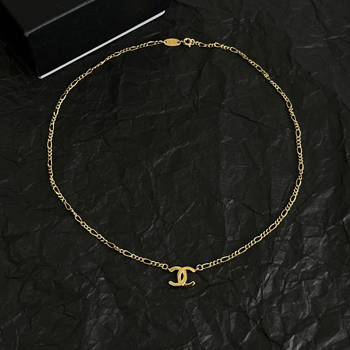 double c Necklace for women - alternate angle view 2