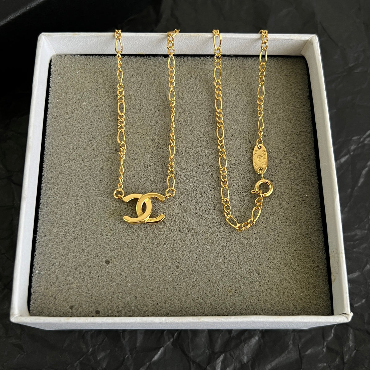 double c Necklace for women - alternate angle view 5