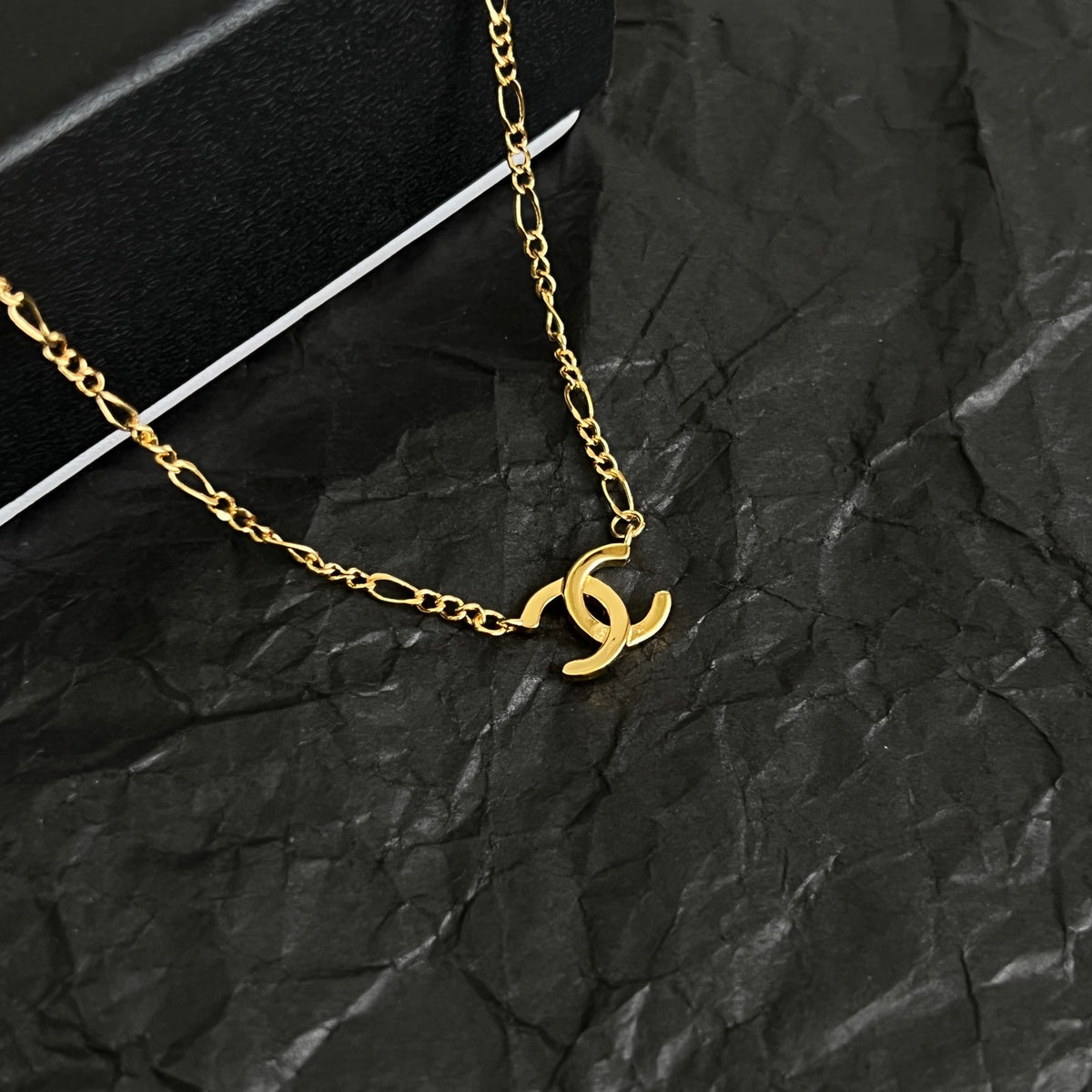 double c Necklace for women - alternate angle view 4