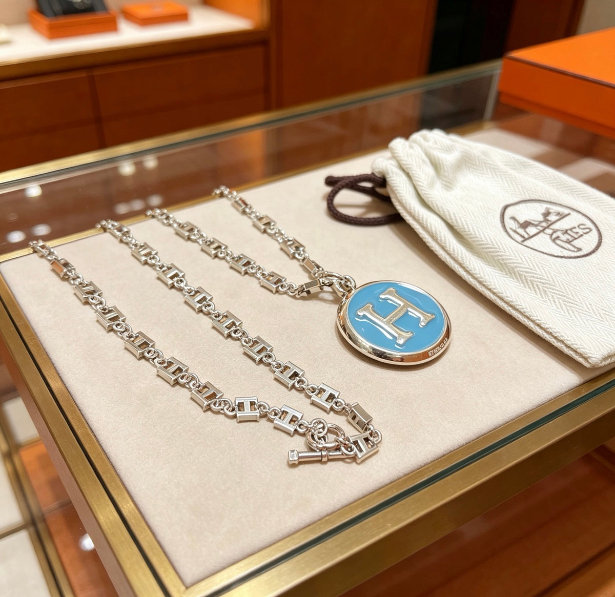 chain Necklace for men - alternate angle view 2